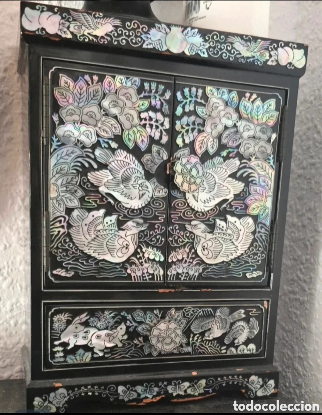 Joyeria: Joyero de N&aacute;car antiguo Precioso - Foto 1