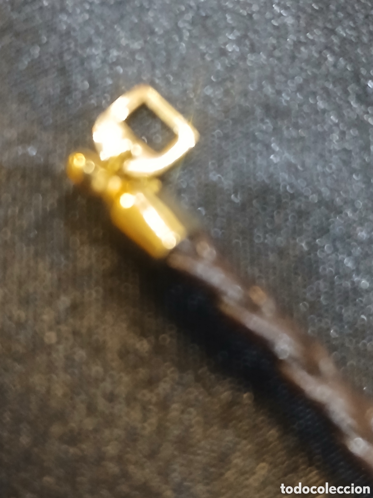 Joyeria: Pulsera ba&ntilde;o de oro y piel - Foto 4