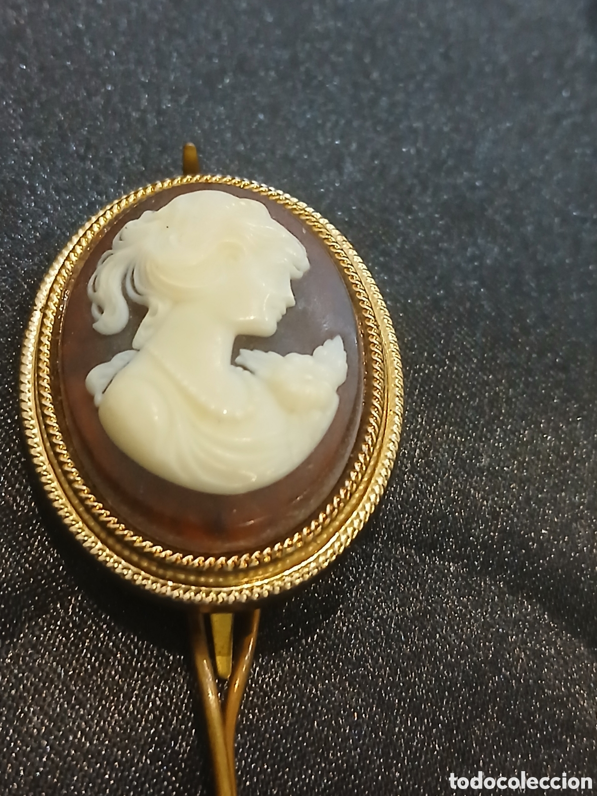 Joyeria: Alfiler de camafeo buen estado