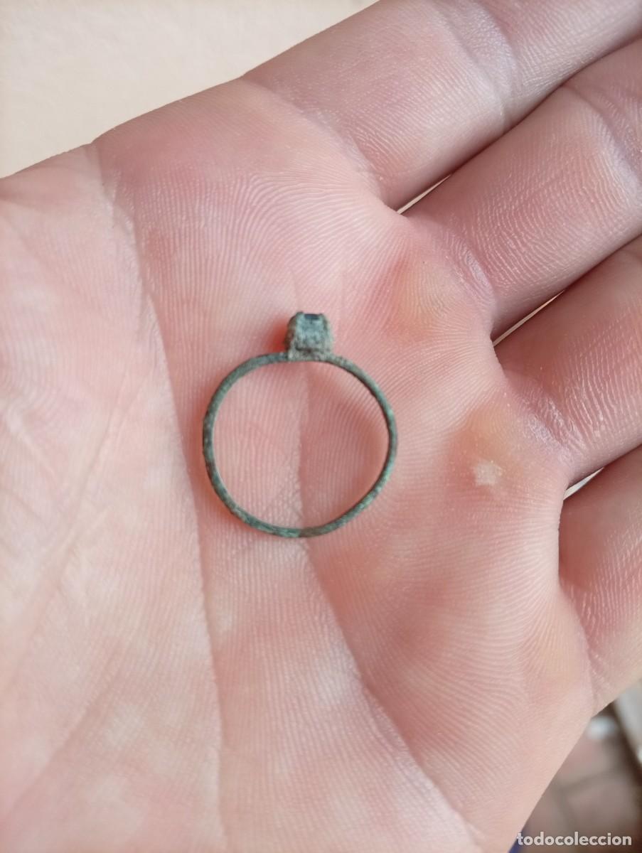 Joyeria: Muy antiguo anillo con piedra - Foto 2
