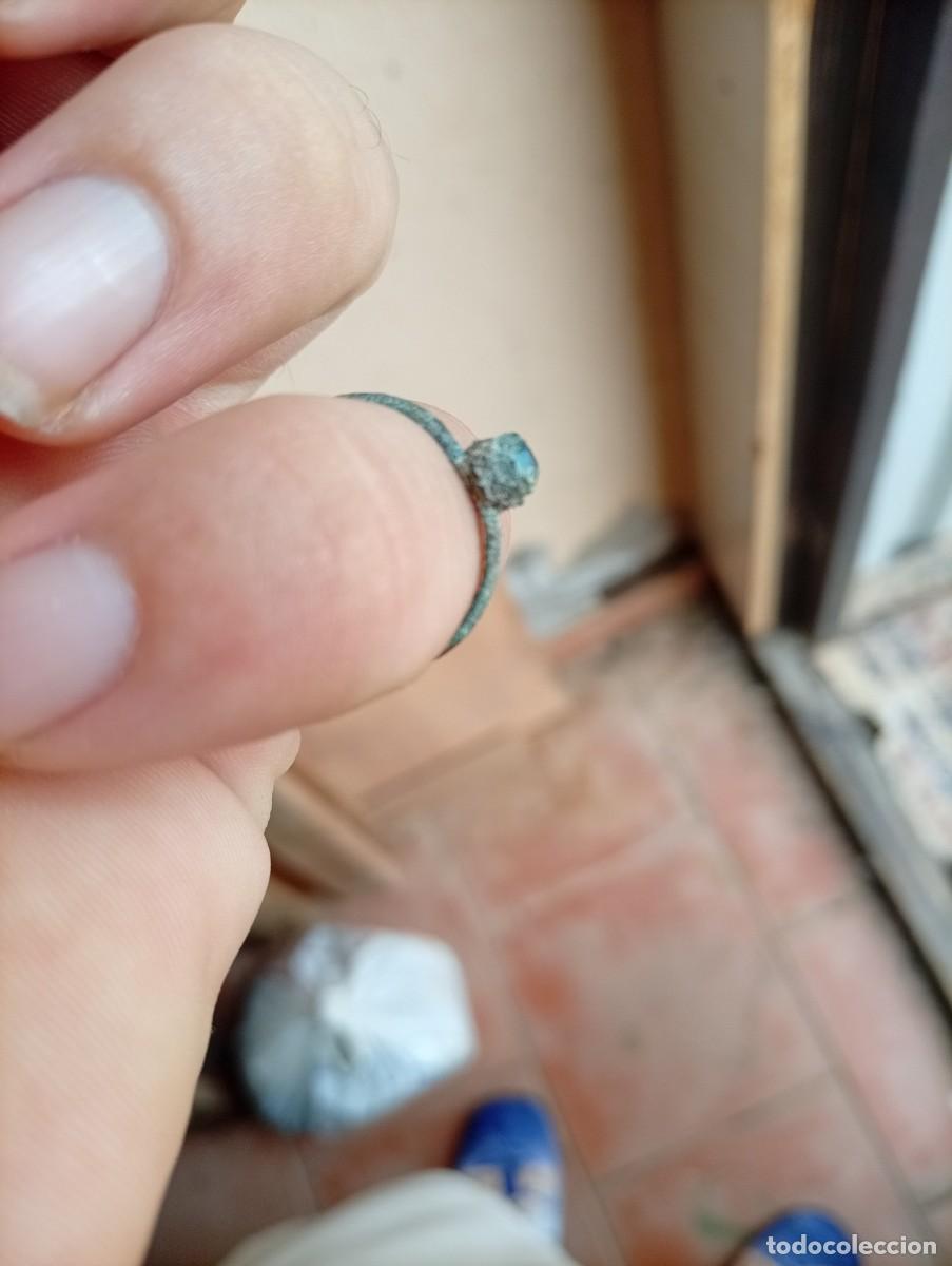 Joyeria: Muy antiguo anillo con piedra - Foto 3