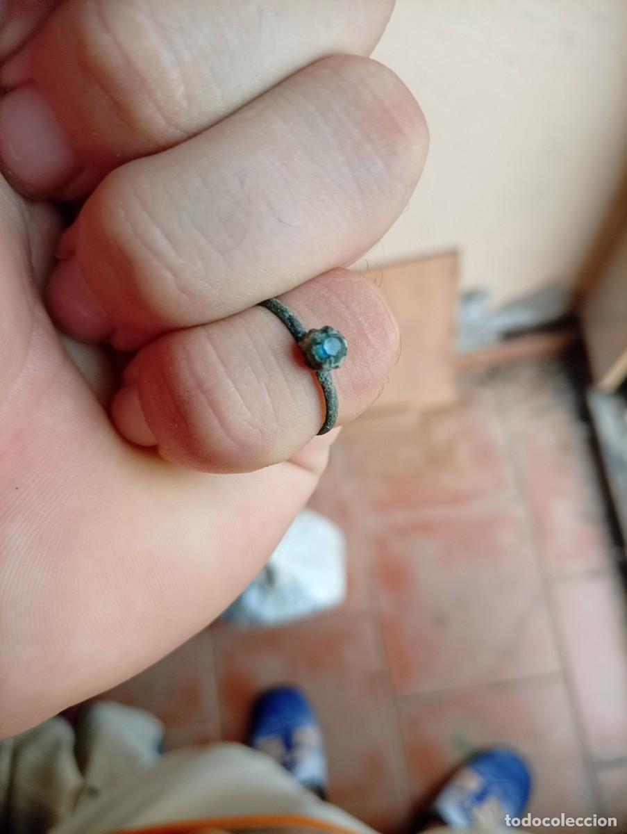 Joyeria: Muy antiguo anillo con piedra - Foto 4