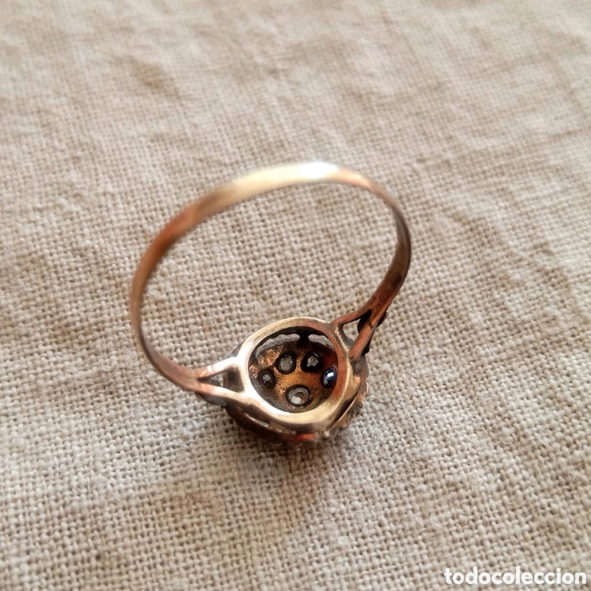 Joyeria: Anillo oro 18k siglo XIX - Foto 3
