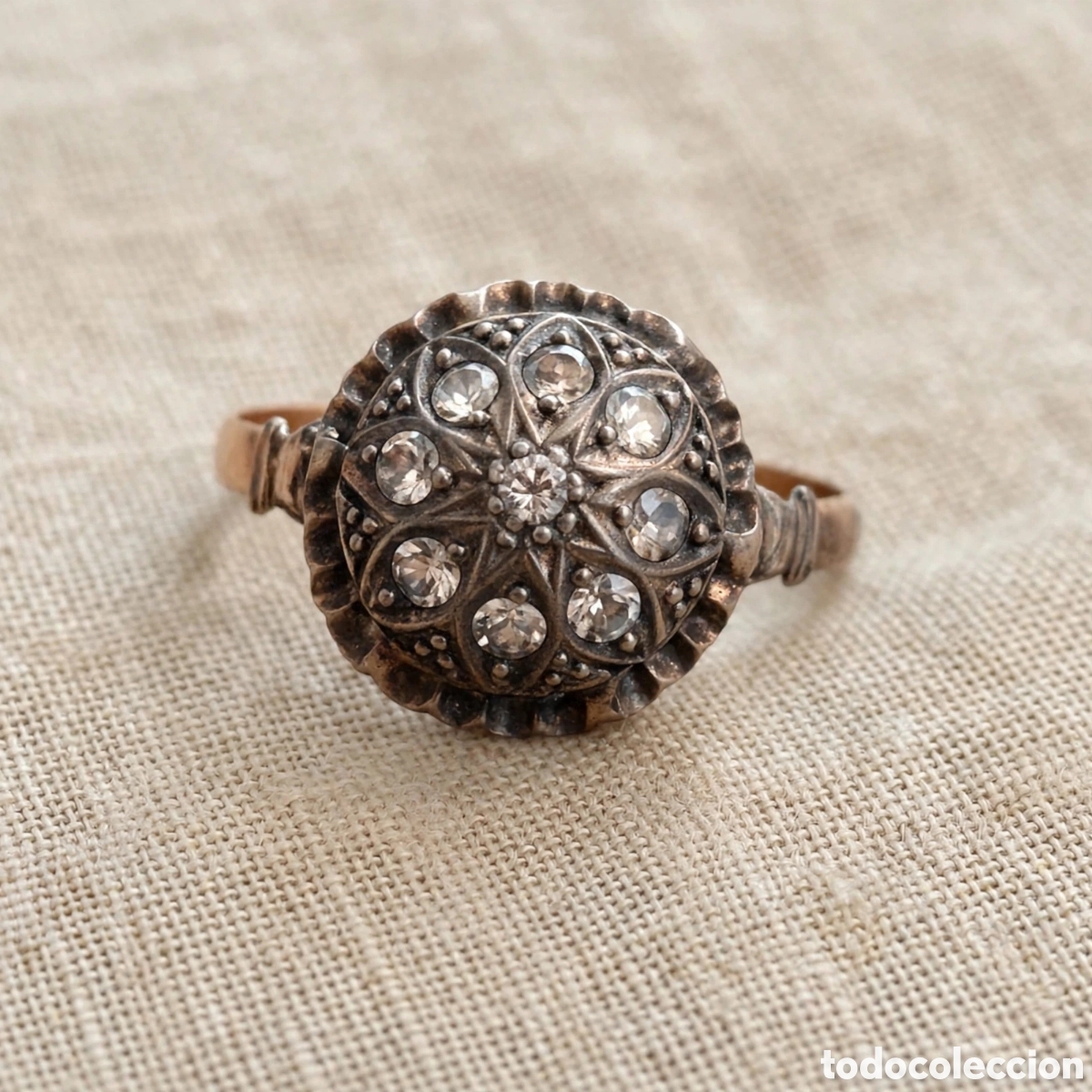 Joyeria: Anillo oro 18k siglo XIX - Foto 1