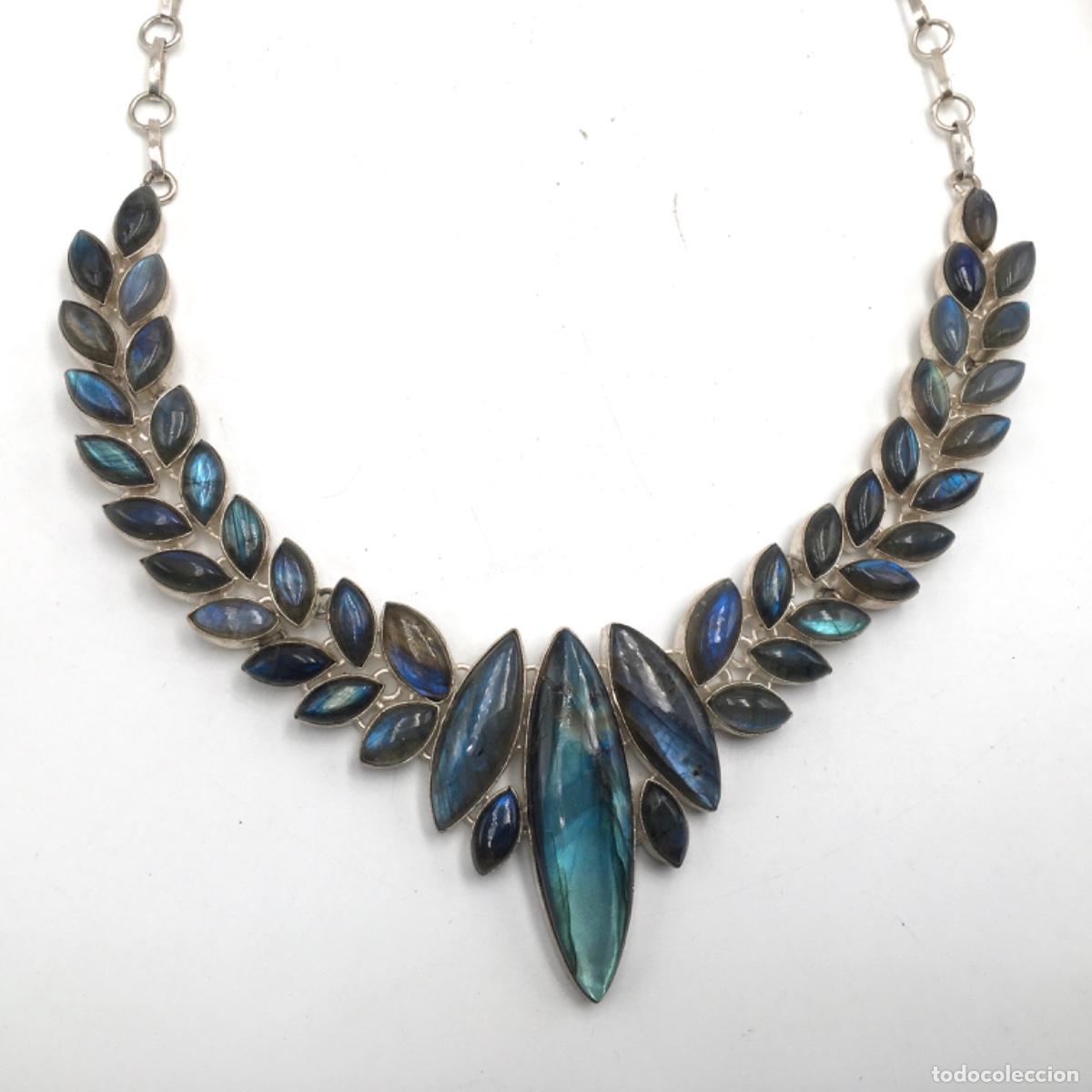 Joyeria: Collar de Labradoritas