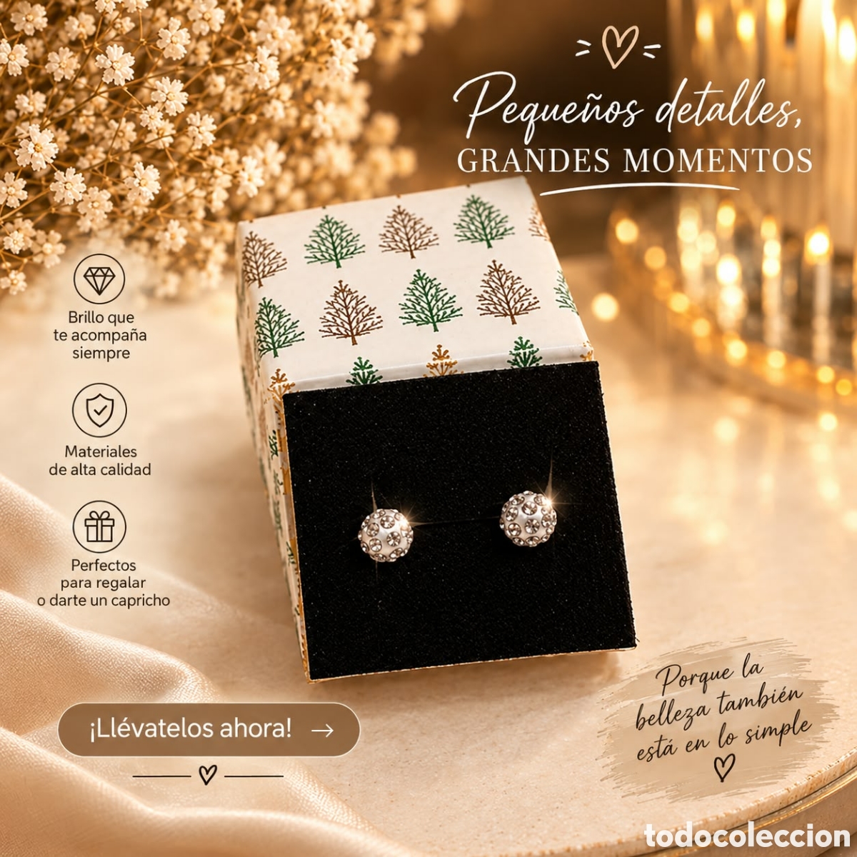 Joyeria: Pendientes bola acero - Foto 1