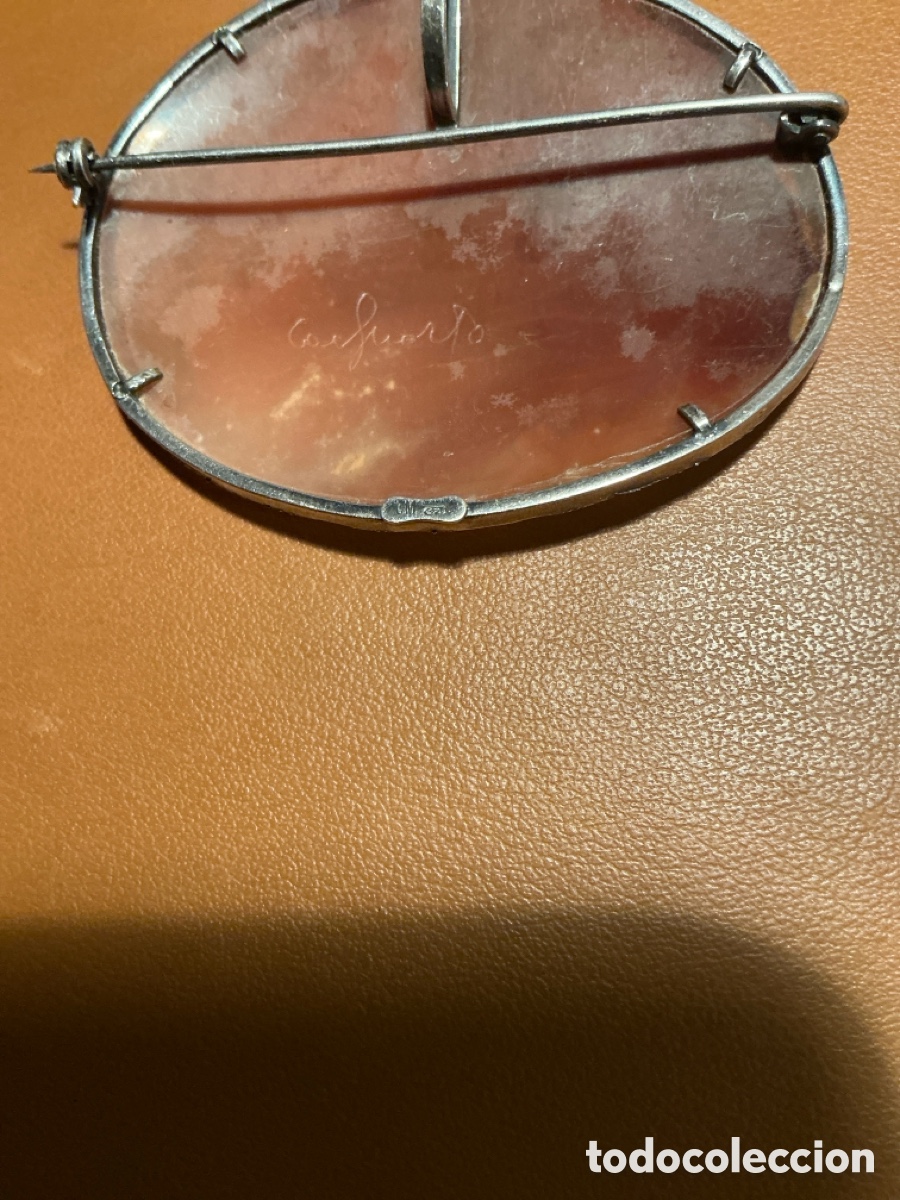 Joyeria: Broche camafeo en concha - Foto 5
