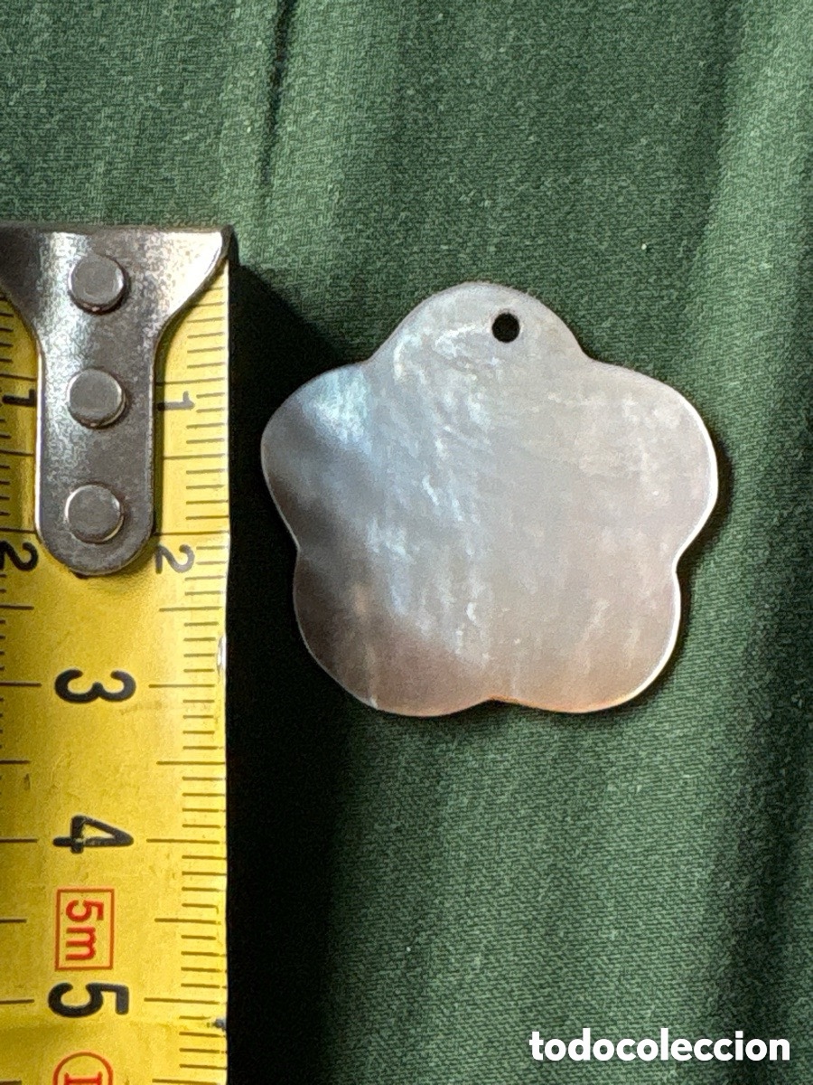 Joyeria: Colgante flor de n&aacute;car (A15) - Foto 2