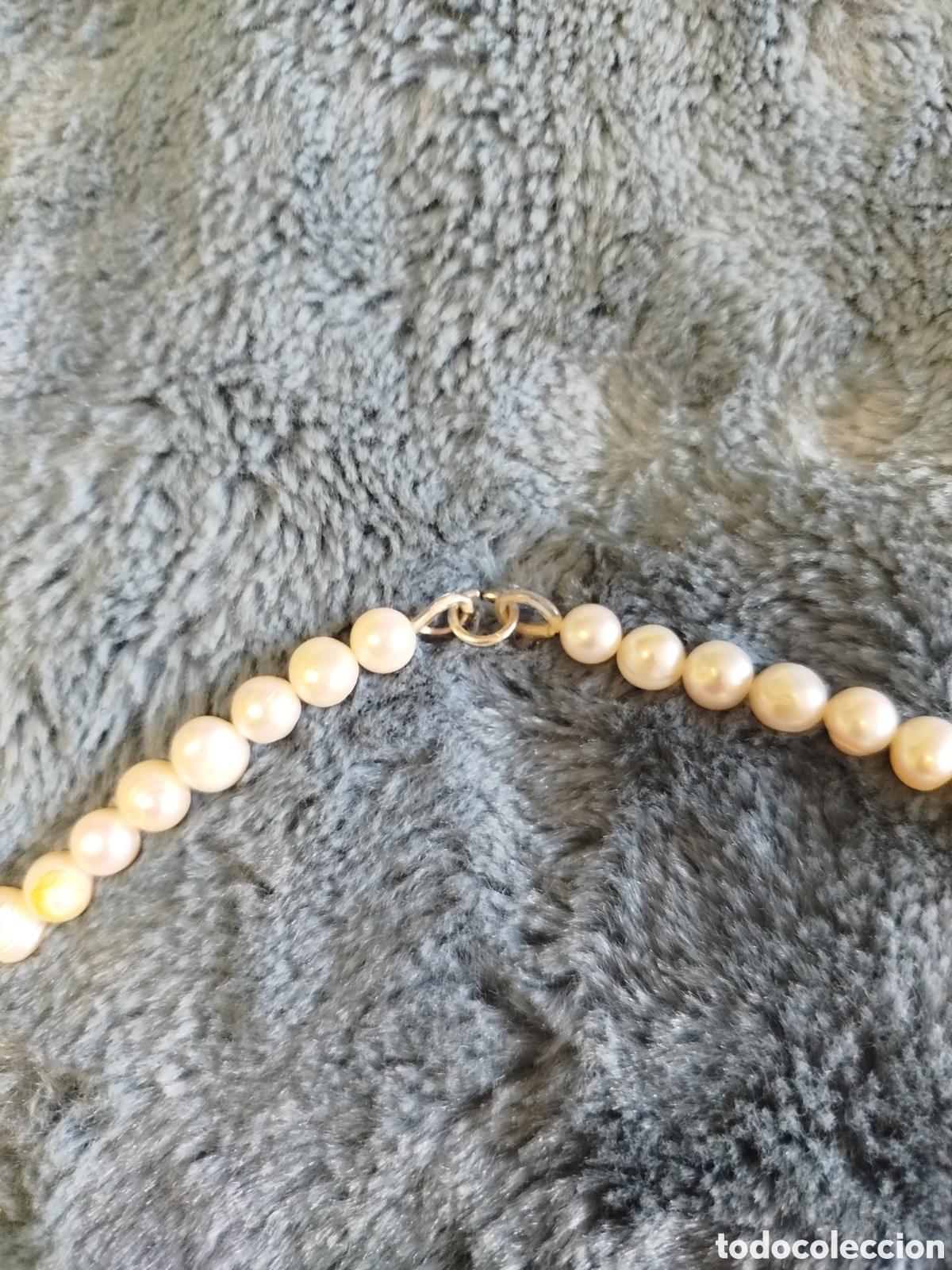 Joyeria: Collar de perlas de agua naturales. - Foto 3