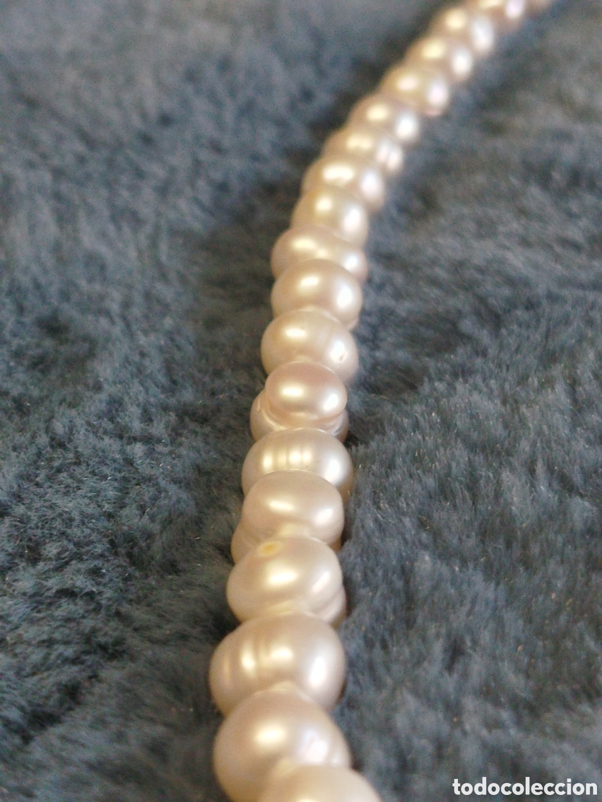 Joyeria: Collar de perlas de agua naturales. - Foto 4