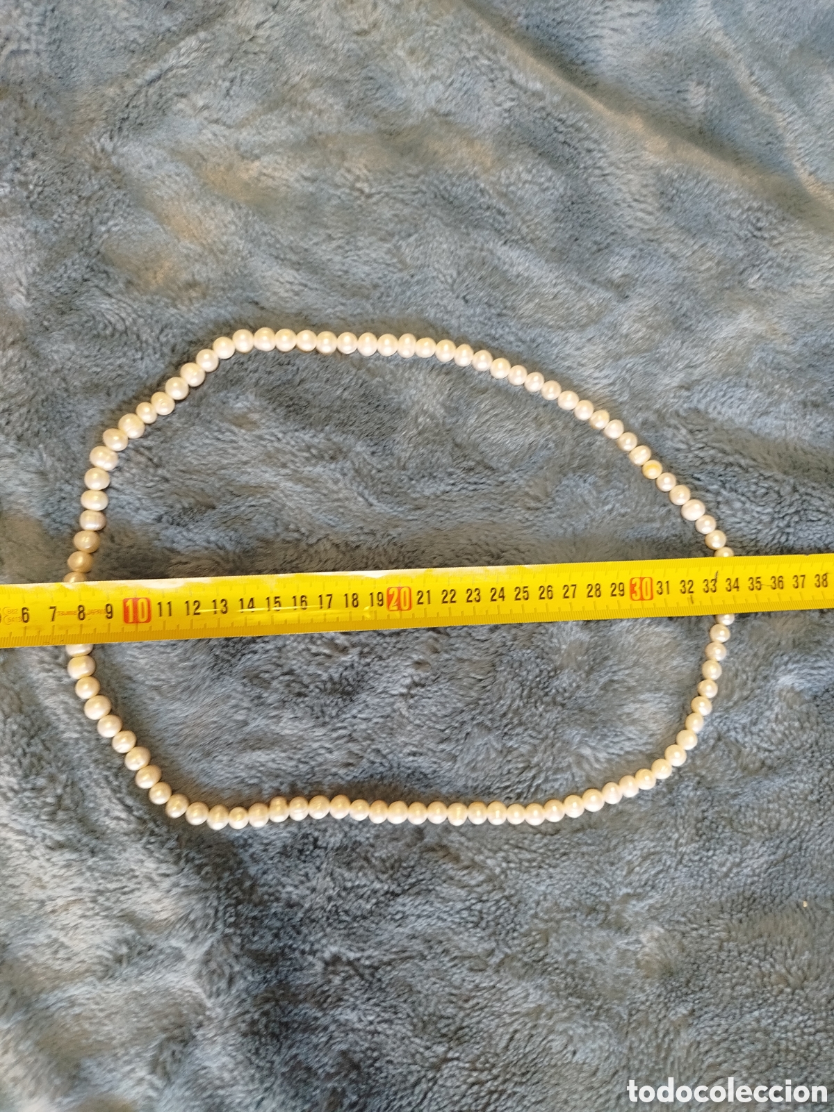 Joyeria: Collar de perlas de agua naturales. - Foto 5