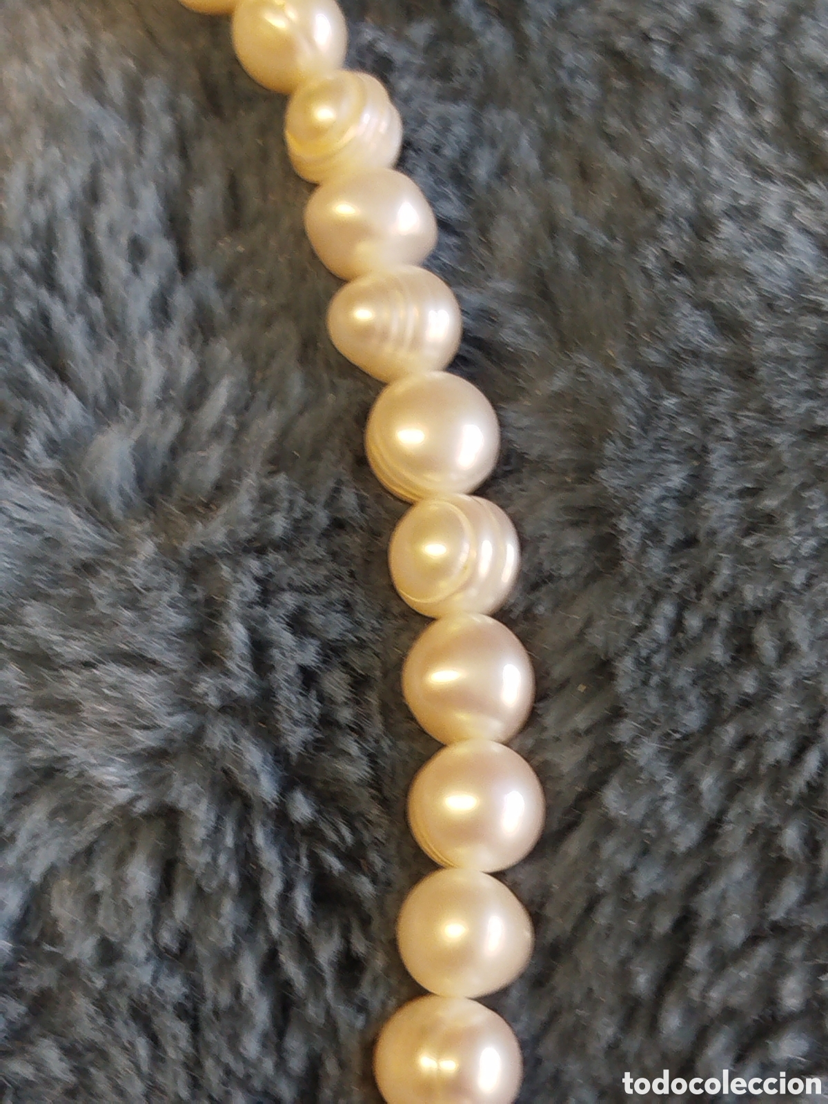Joyeria: Collar de perlas de agua naturales. - Foto 6