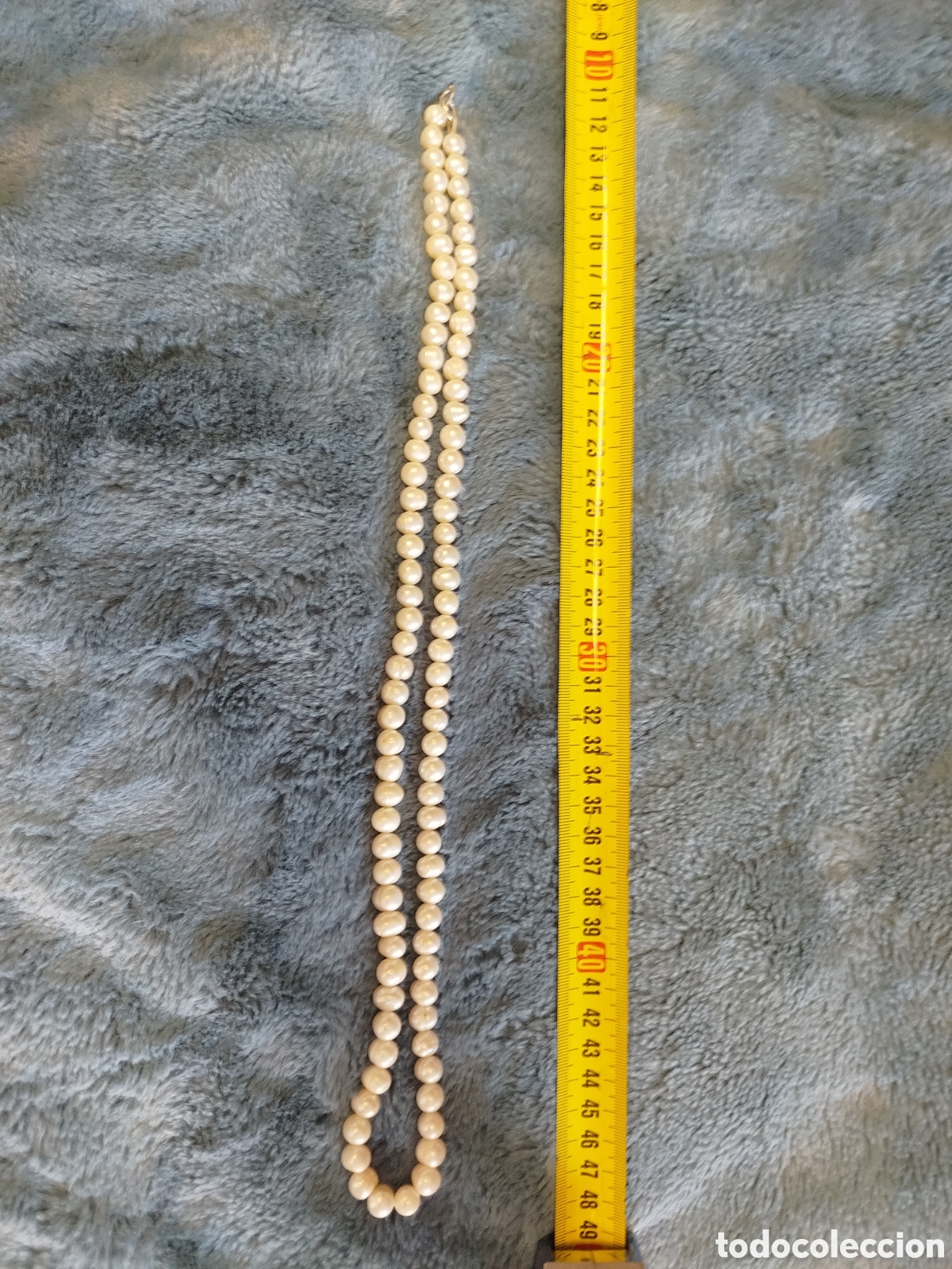Joyeria: Collar de perlas de agua naturales. - Foto 7