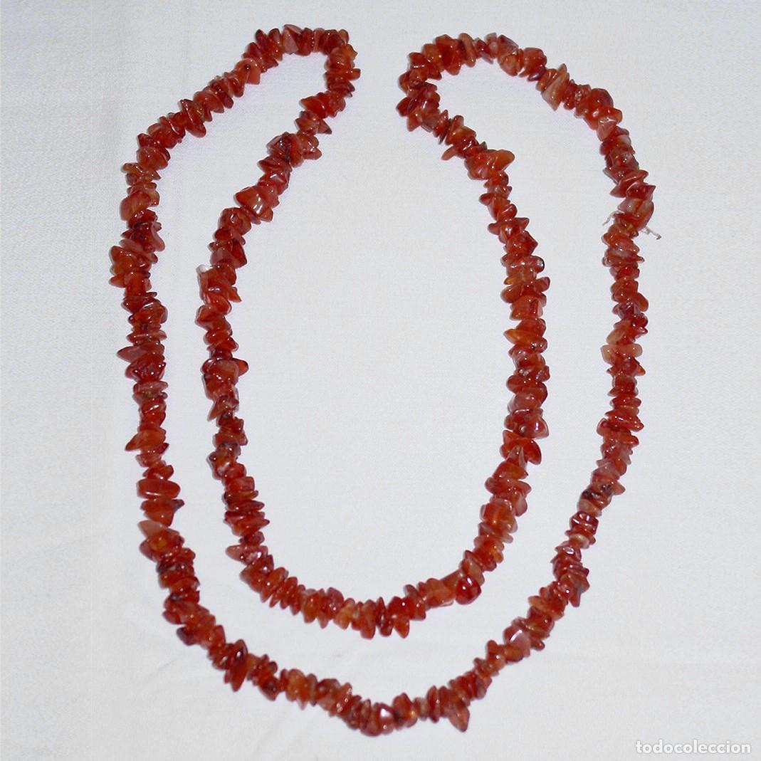 Joyeria: MEDIADOS 1900. ANTIGUO COLLAR DE CUENTAS AMBAR NATURAL DEL BALTICO