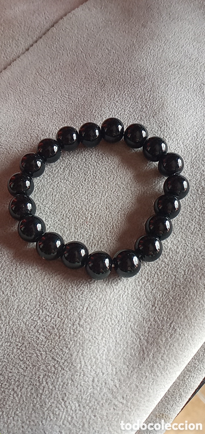 Joyeria: PULSERA TURMALINA NEGRA CONTRA EL MAL DE OJO