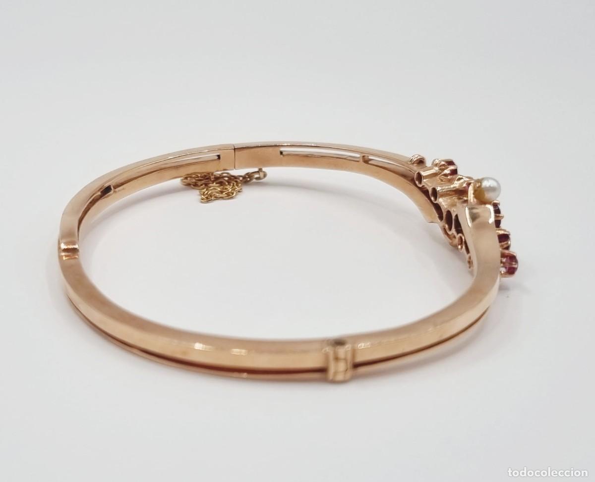 Joyeria: PULSERA RIGIDA DE ORO ROSA - Foto 8