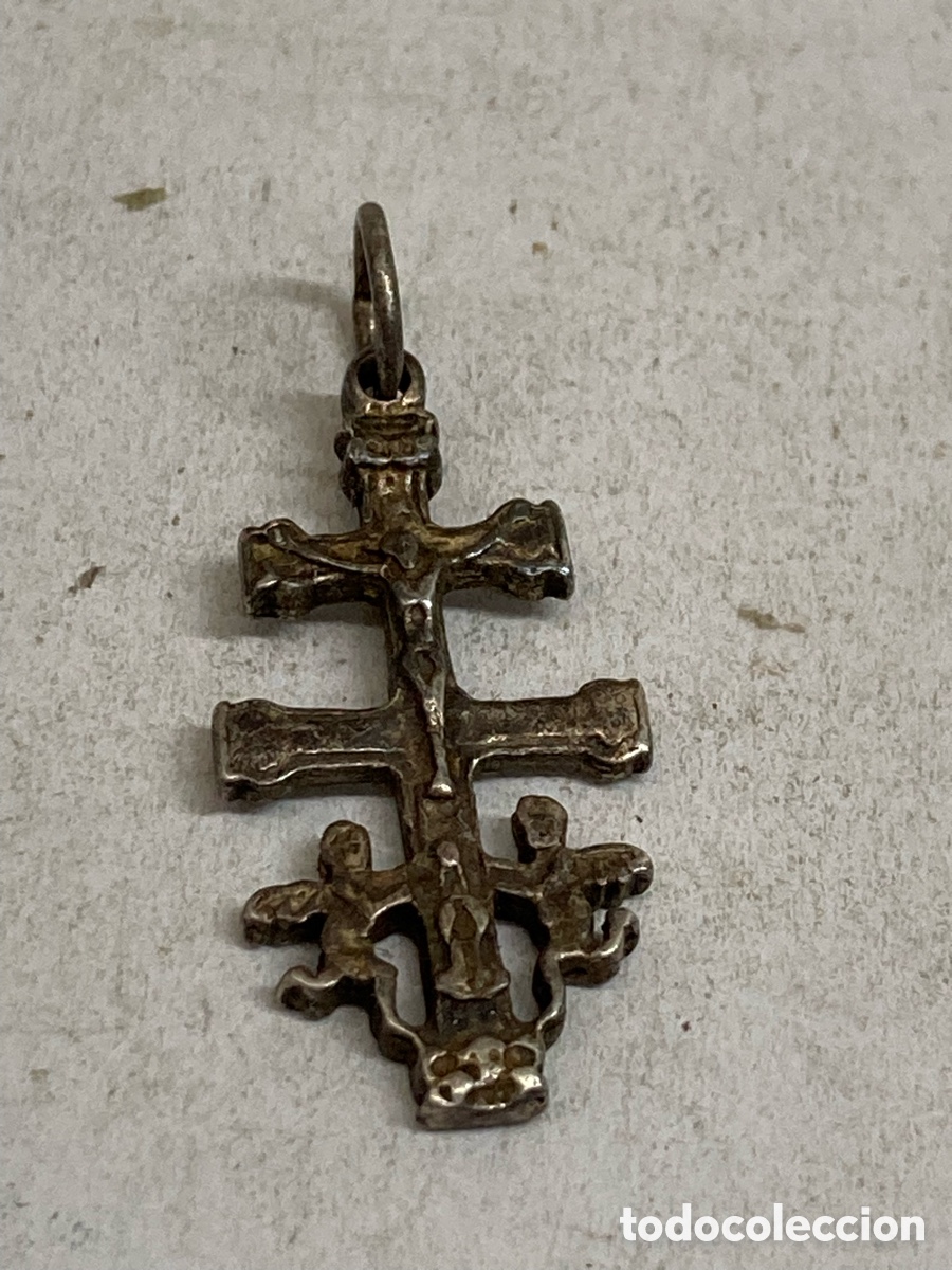 Joyeria: Cruz de plata religiosa C664 - Foto 1