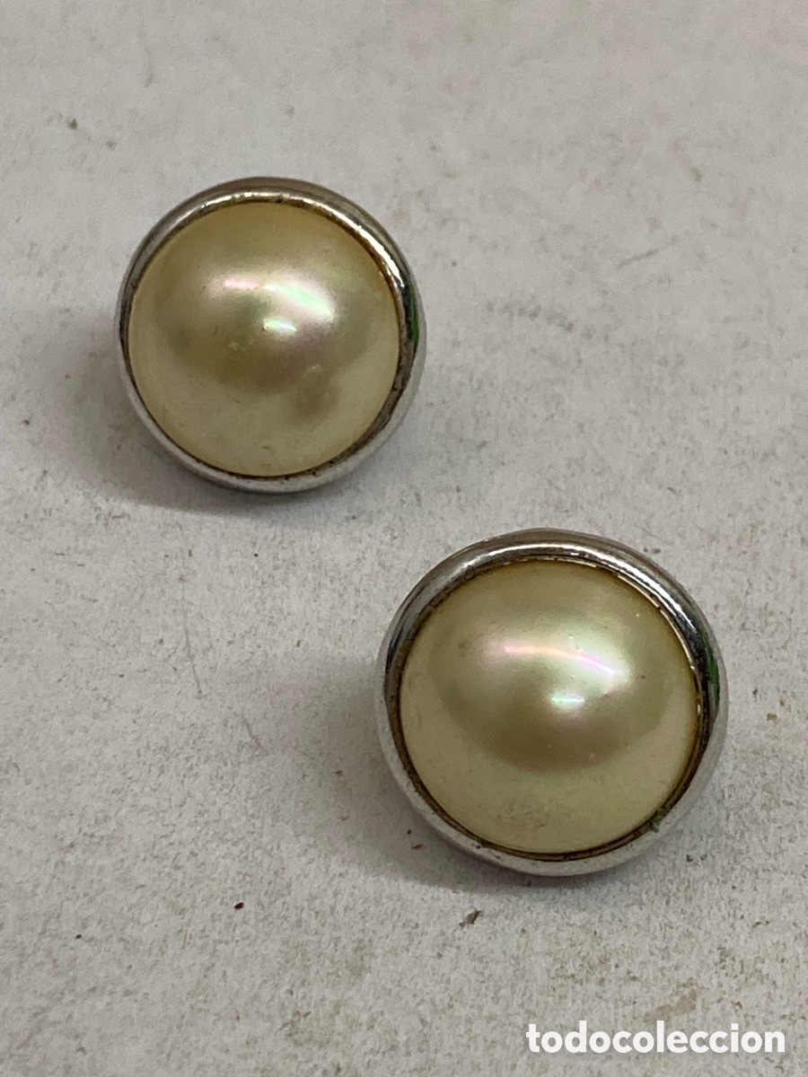 Joyeria: Pendientes de plata y perlas P540 - Foto 1