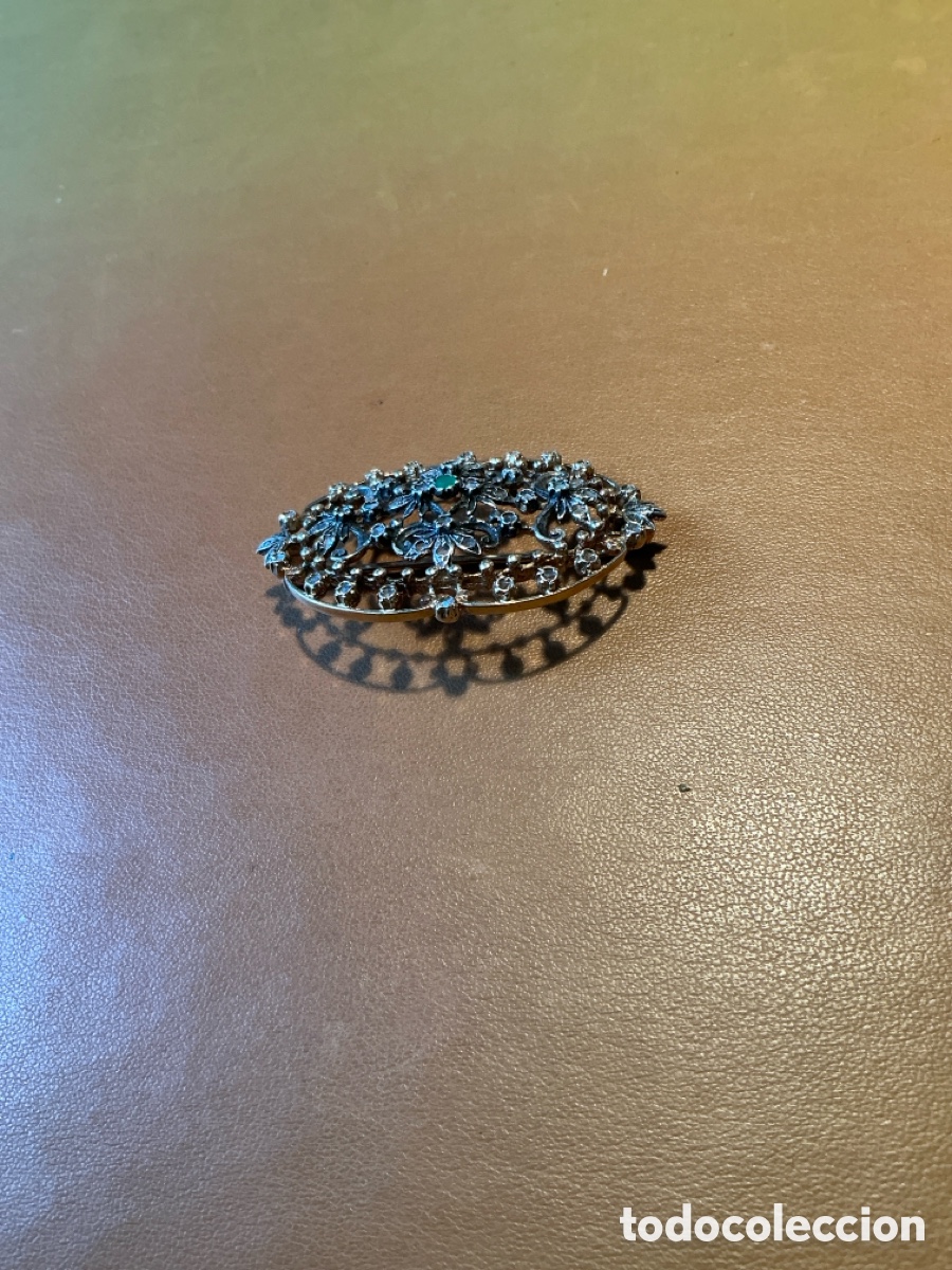 Joyeria: Broche vintage estilo isabelino - Foto 3