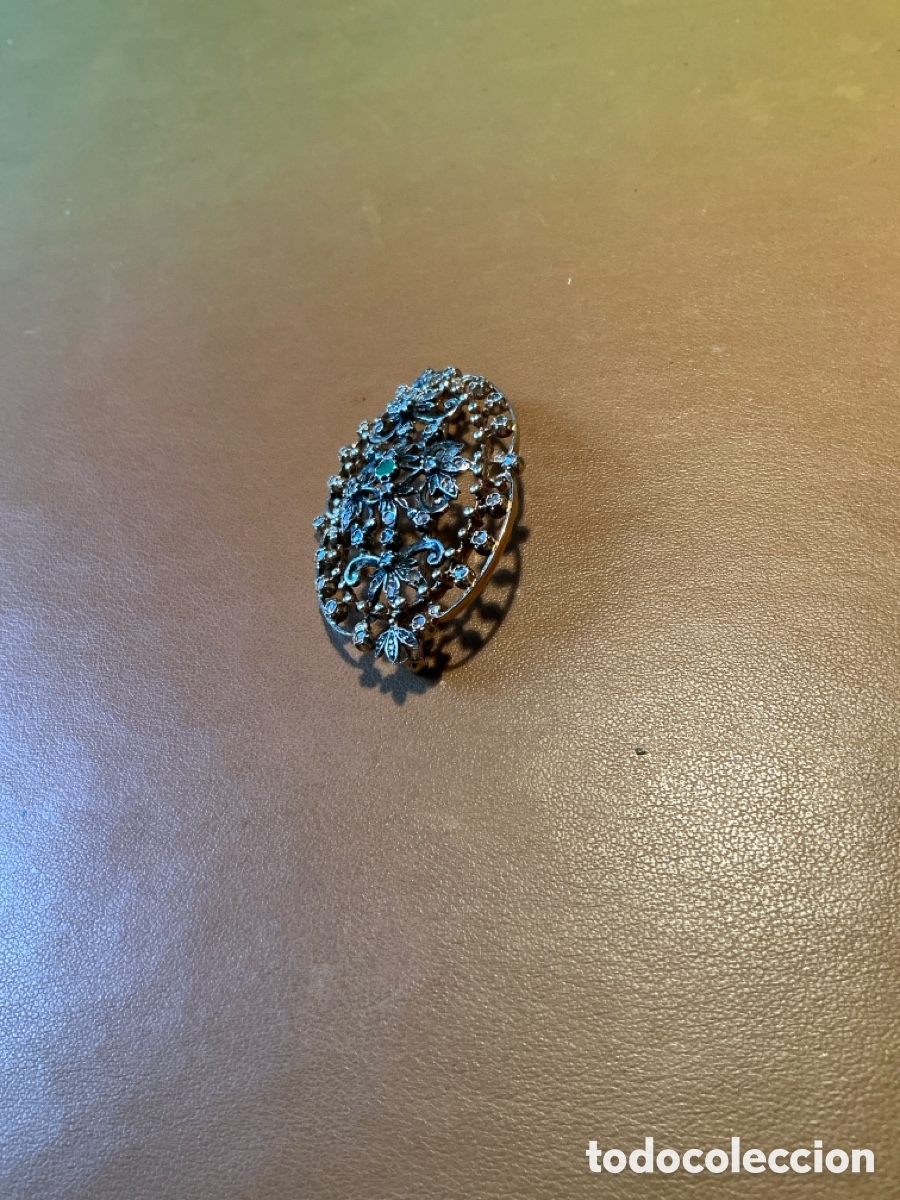 Joyeria: Broche vintage estilo isabelino - Foto 4
