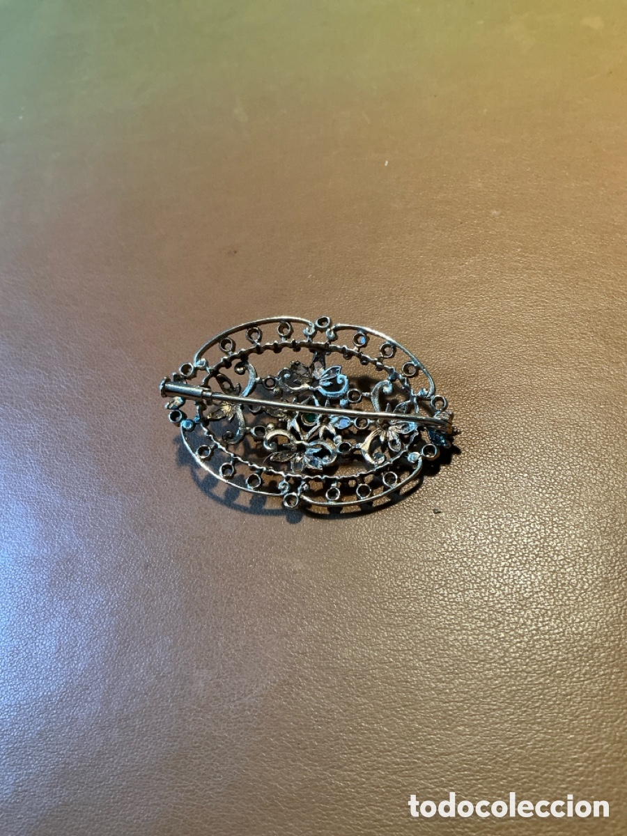 Joyeria: Broche vintage estilo isabelino - Foto 5
