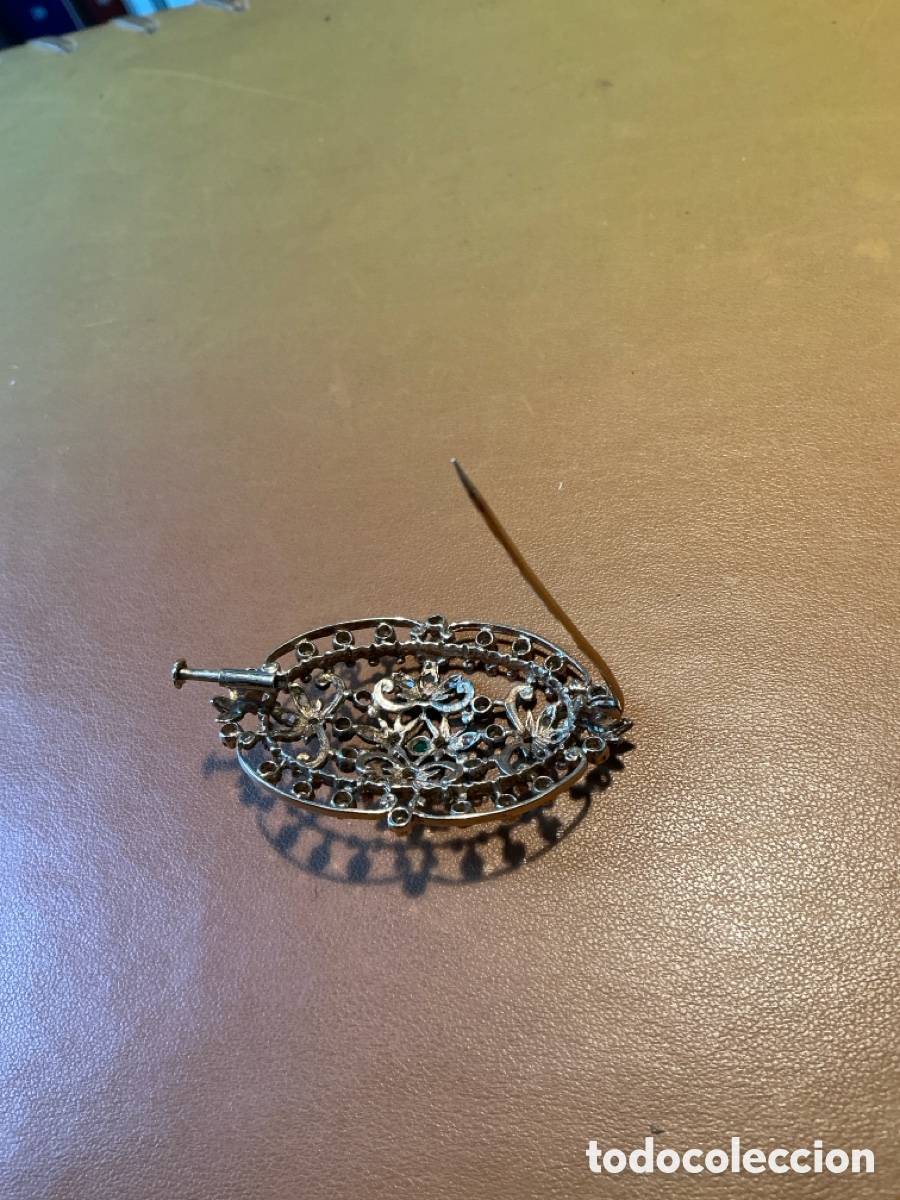 Joyeria: Broche vintage estilo isabelino - Foto 6