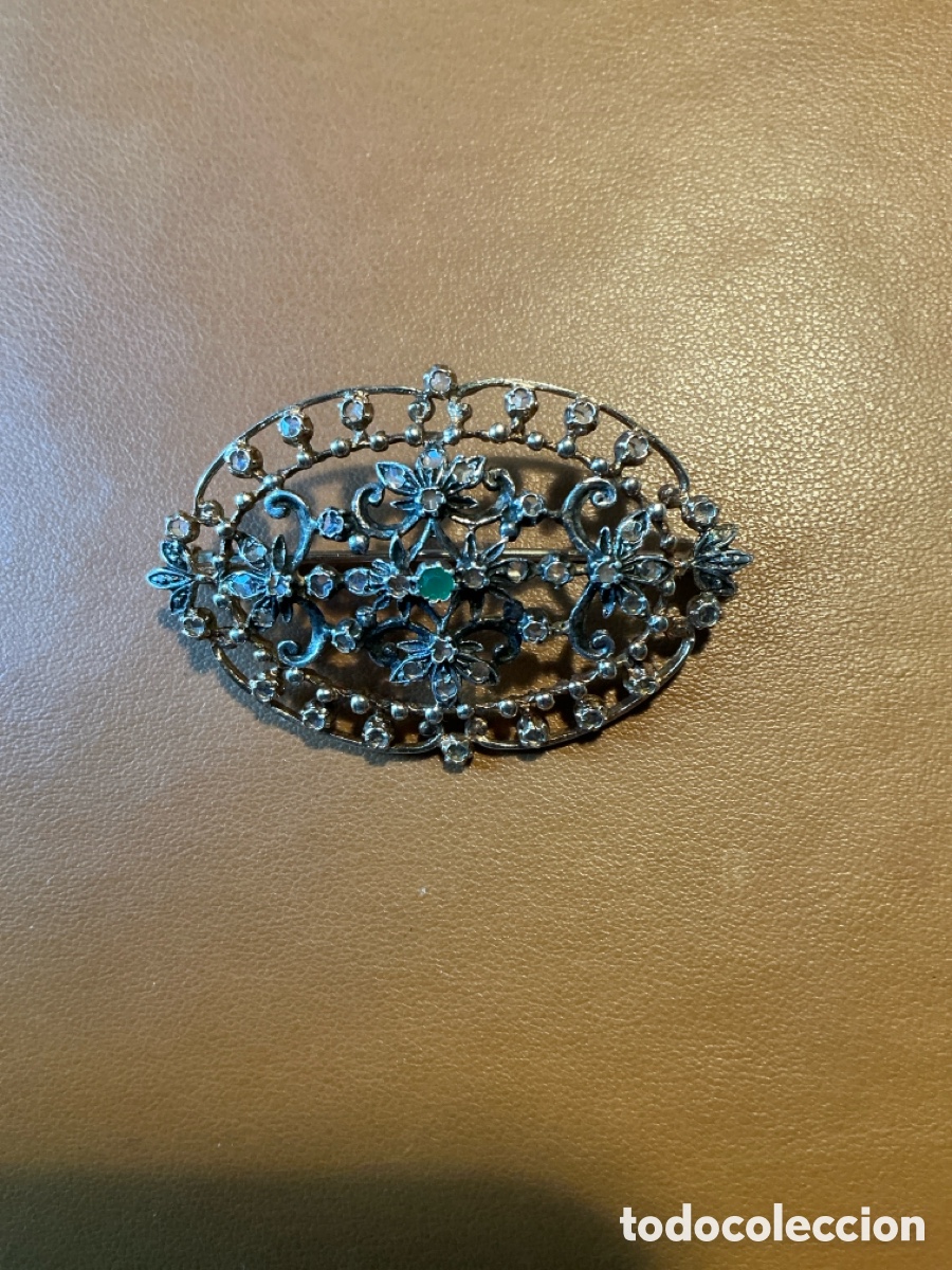 Joyeria: Broche vintage estilo isabelino - Foto 9
