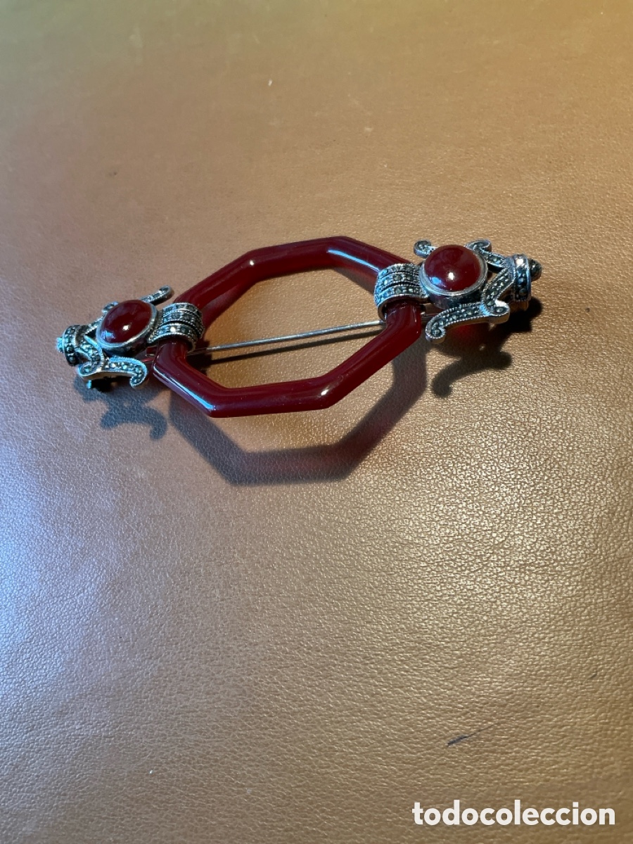 Joyeria: Broche vintage plata - Foto 3
