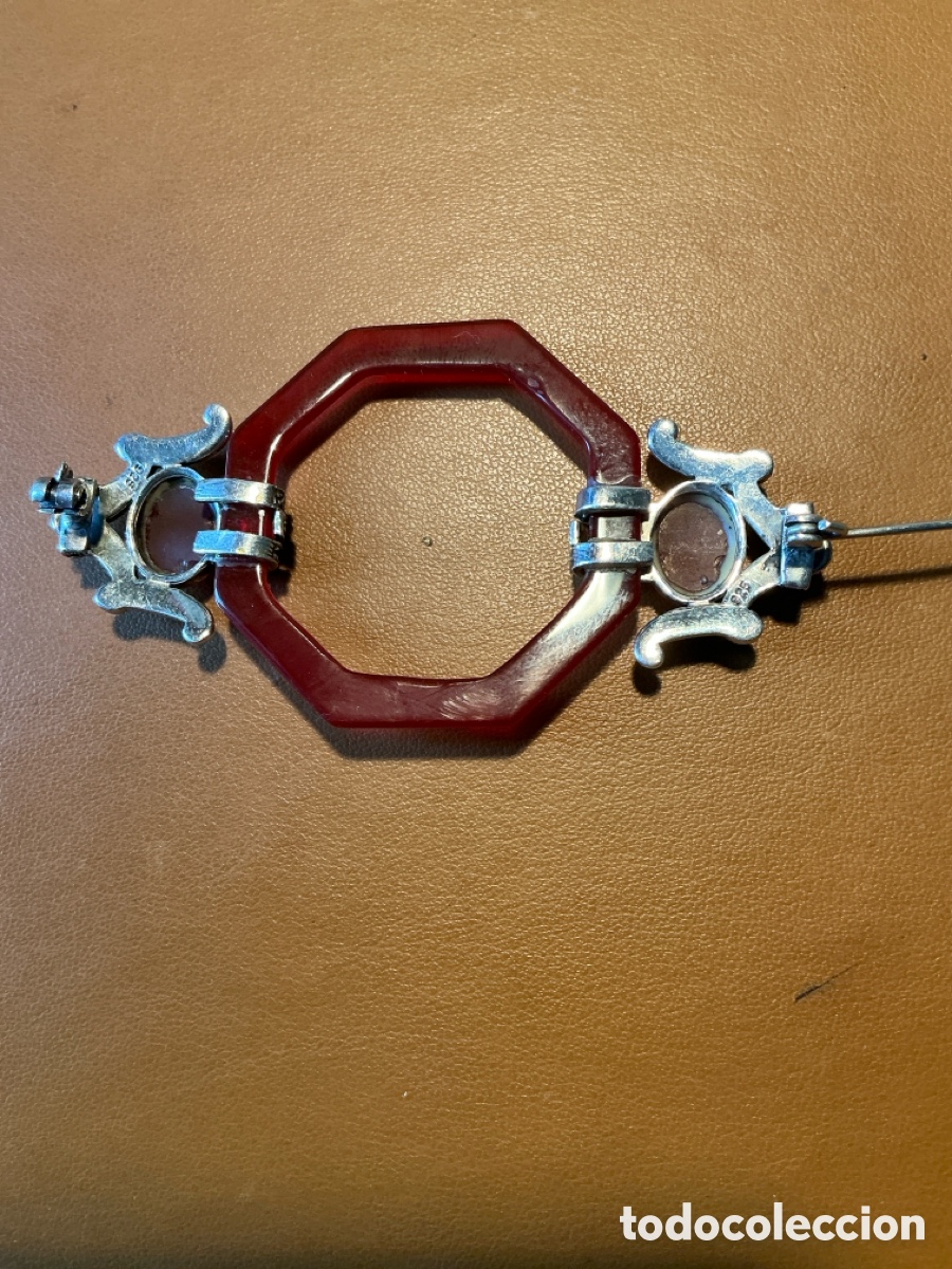 Joyeria: Broche vintage plata - Foto 5