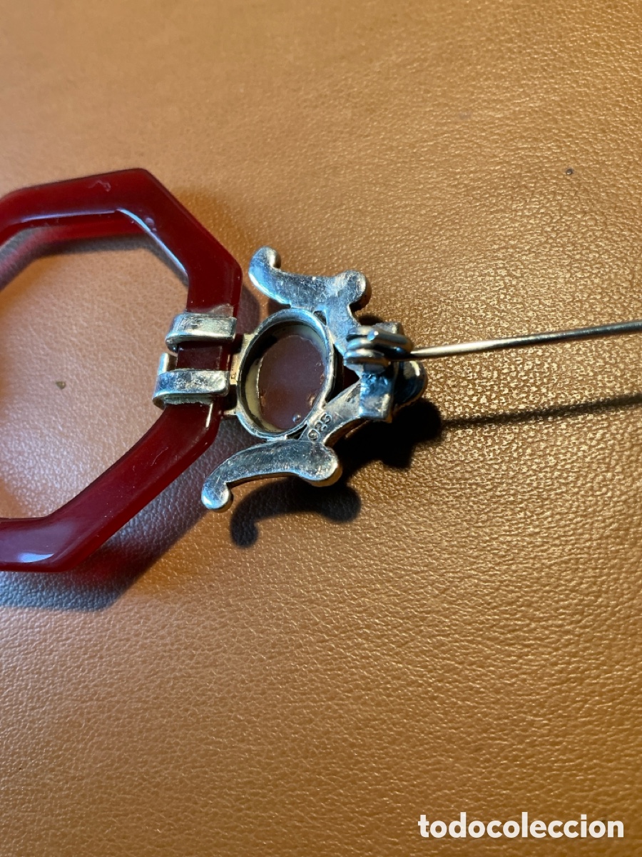 Joyeria: Broche vintage plata - Foto 6