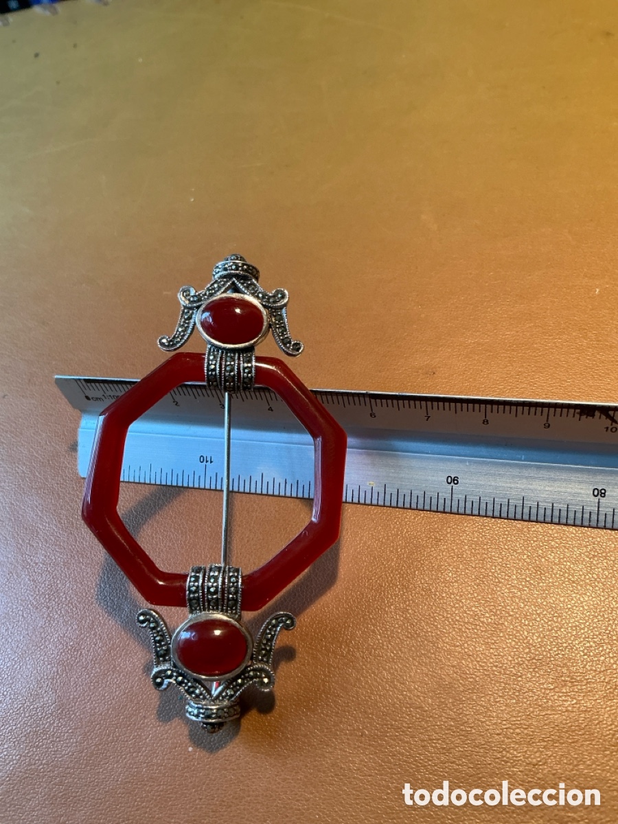Joyeria: Broche vintage plata - Foto 9