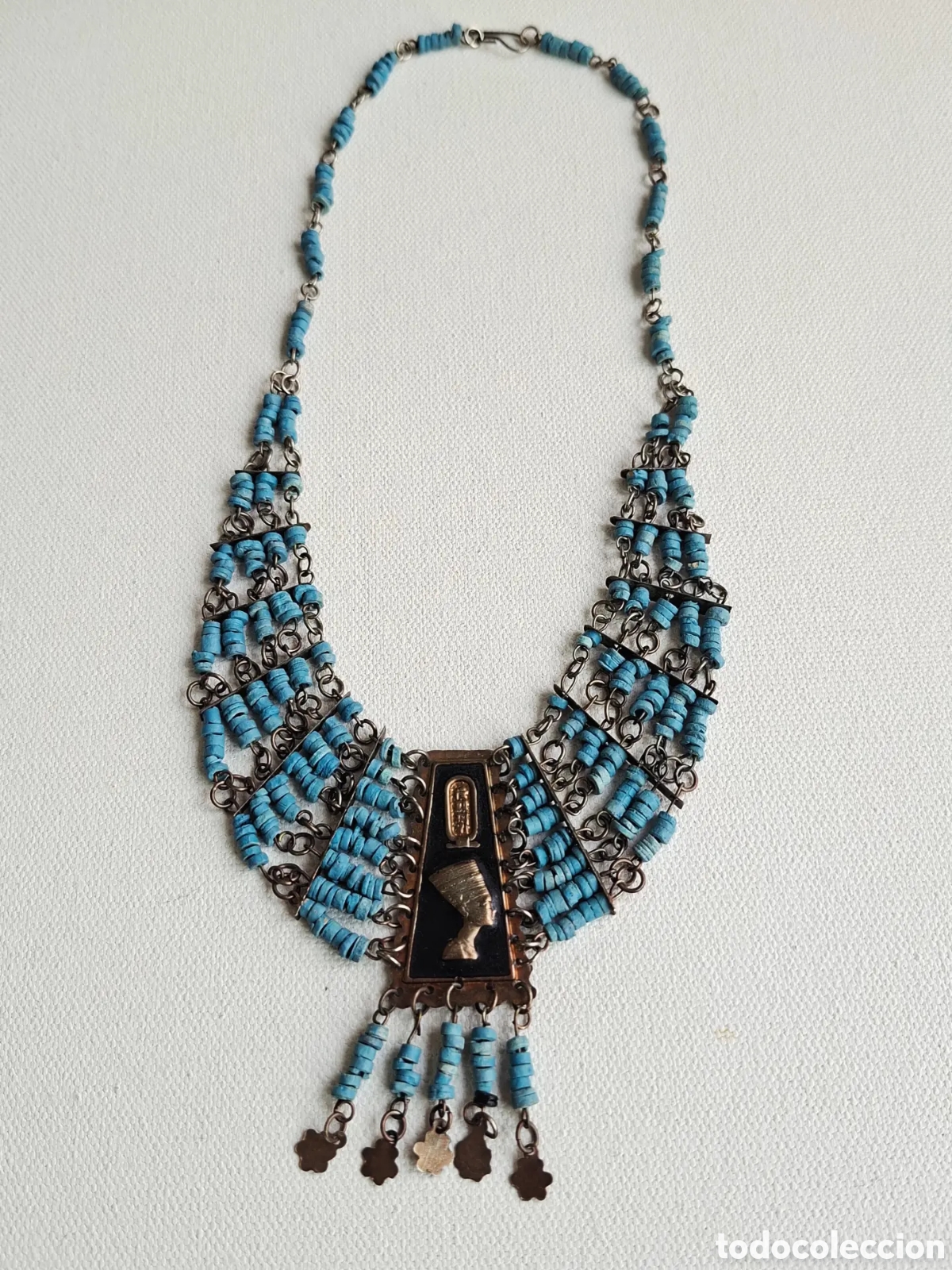 Joyeria: Collar Babero Egyptian Revival A&ntilde;os 30