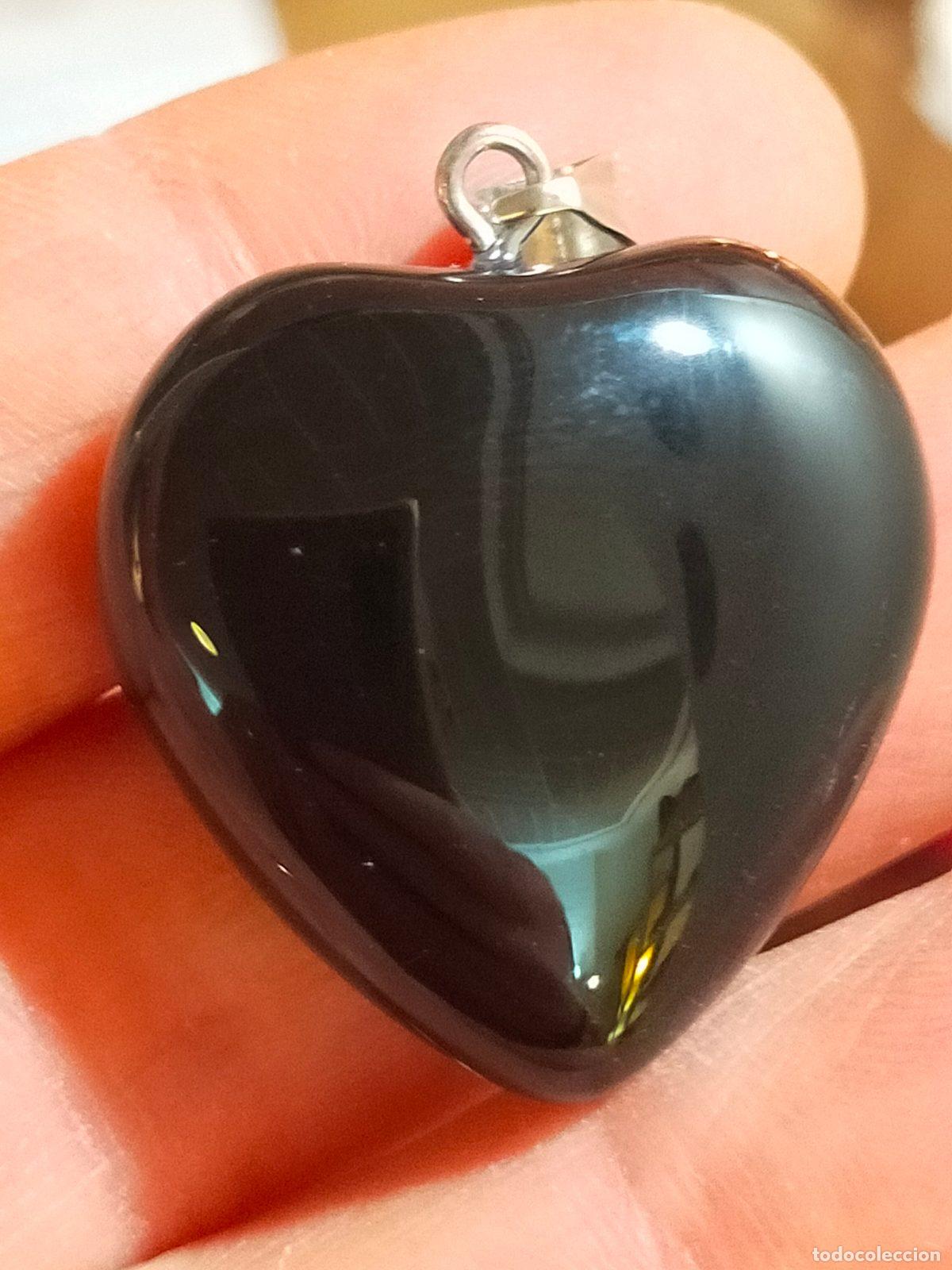 Joyeria: Ciondolo in Ossidiana Nera Naturale - Pietra Vulcanica Protettiva e Spirituale, Misura Piccola