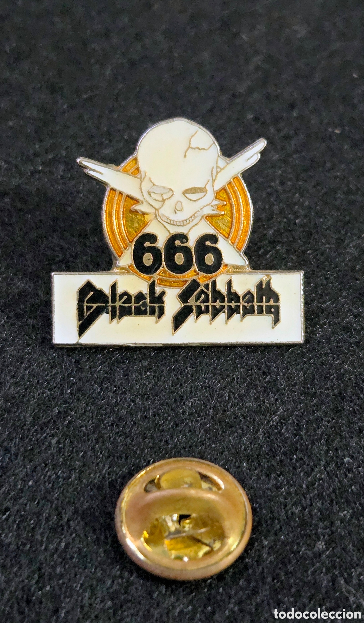 Joyeria: Pin Black Sabbath. Super exclusivo. A&ntilde;os 80.