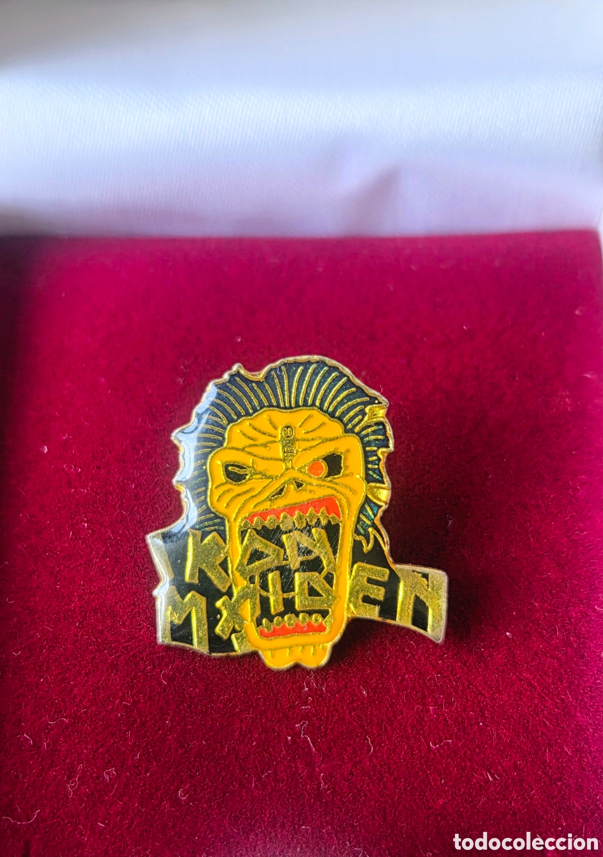 Joyeria: Pin Iron Maiden. Vintage. - Foto 2