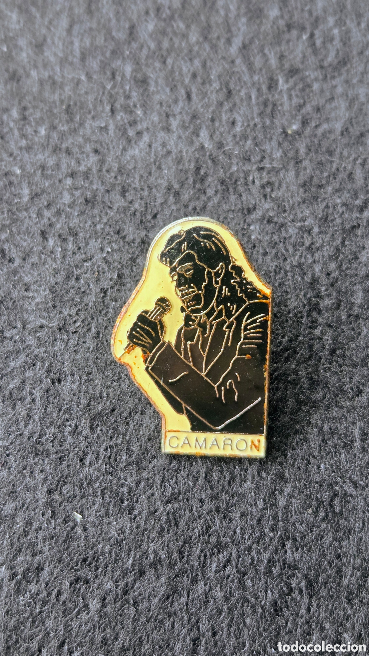 Joyeria: Pin Camar&oacute;n. Vintage. - Foto 2