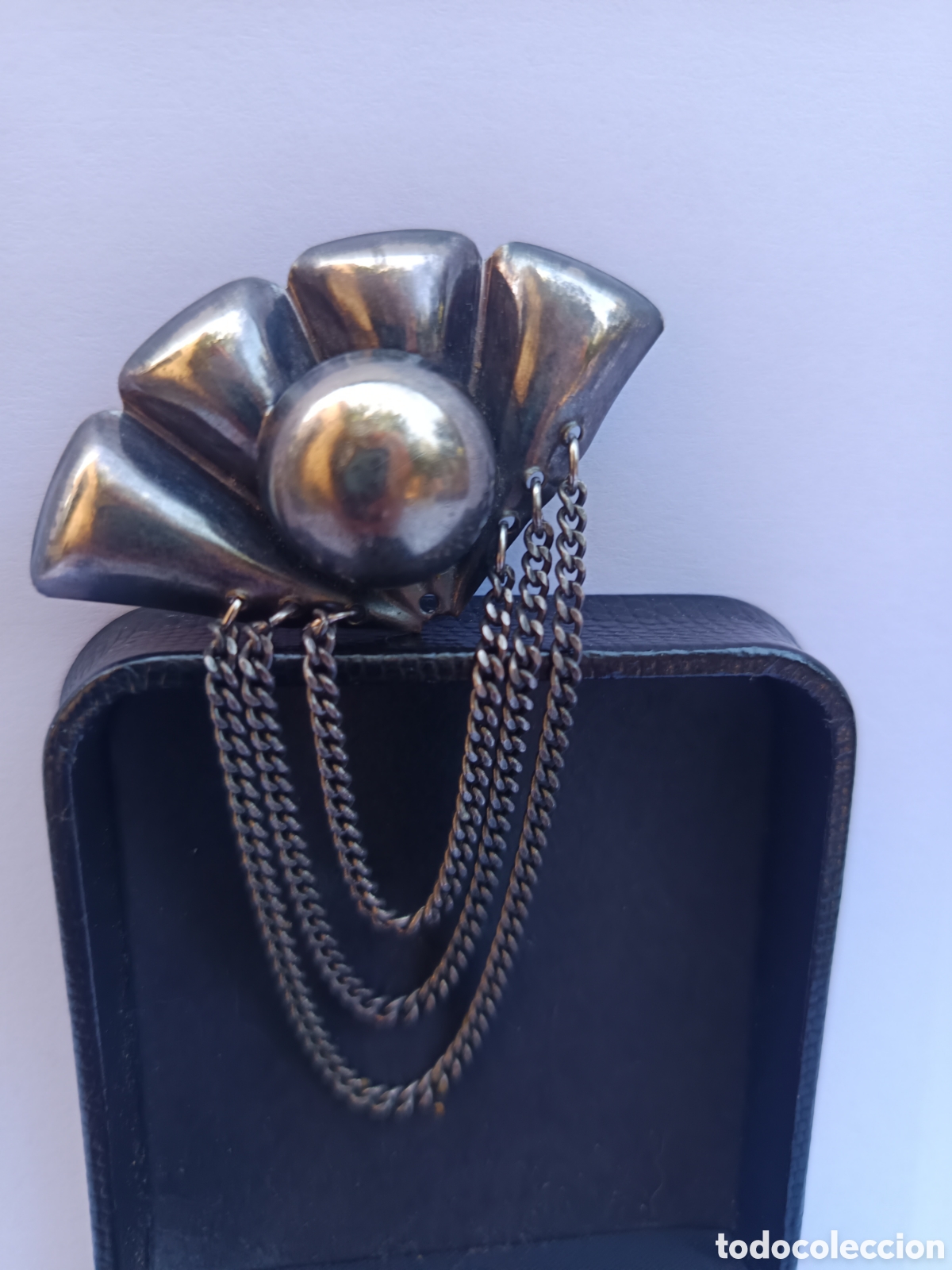 Joyeria: Broche antiguo Art Nouveau - Foto 5