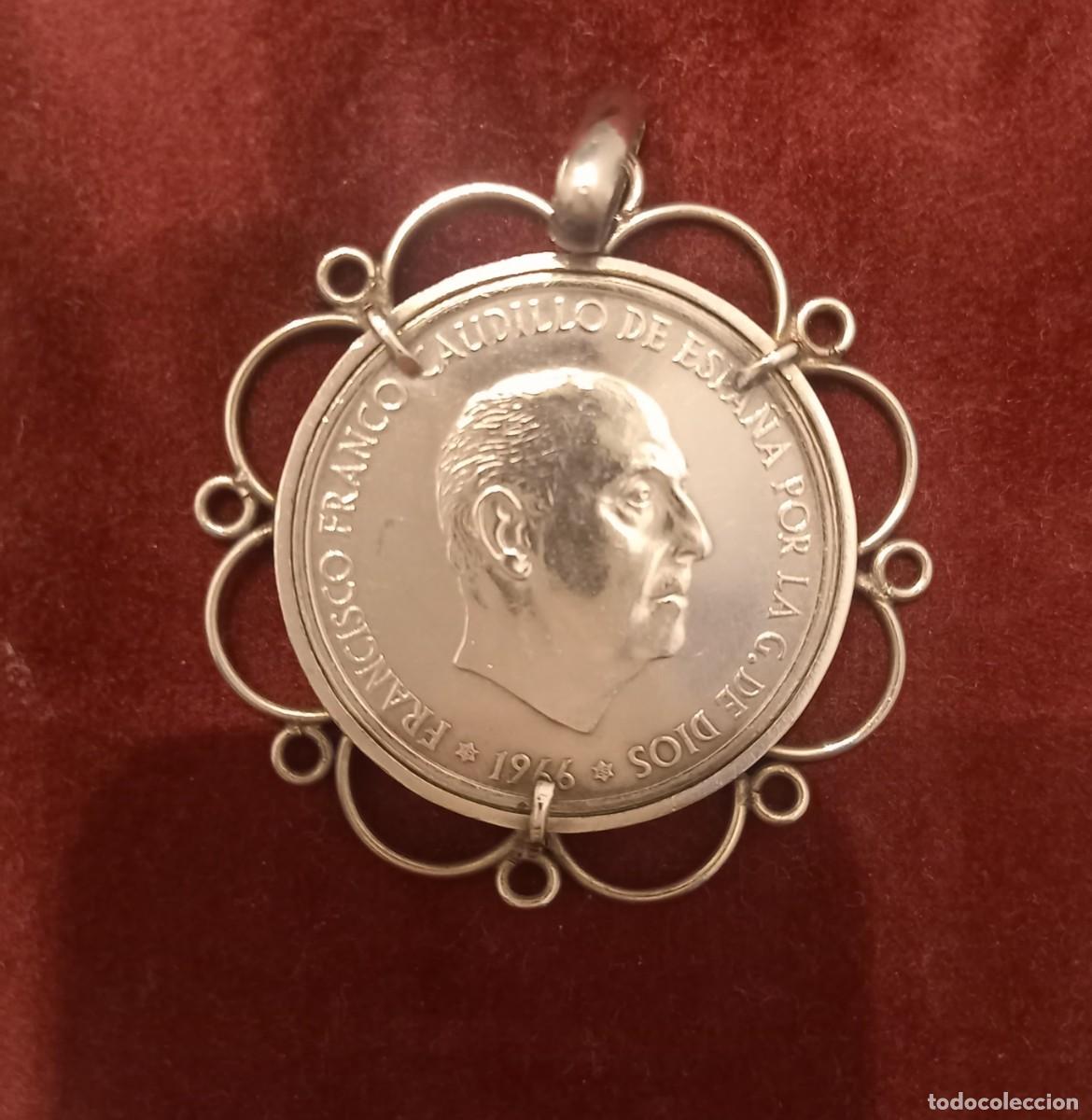Joyeria: Broche antiguo de plata y colgante de plata - Foto 3