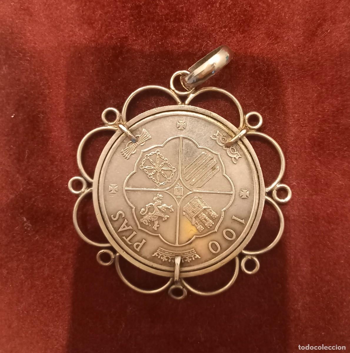 Joyeria: Broche antiguo de plata y colgante de plata - Foto 4