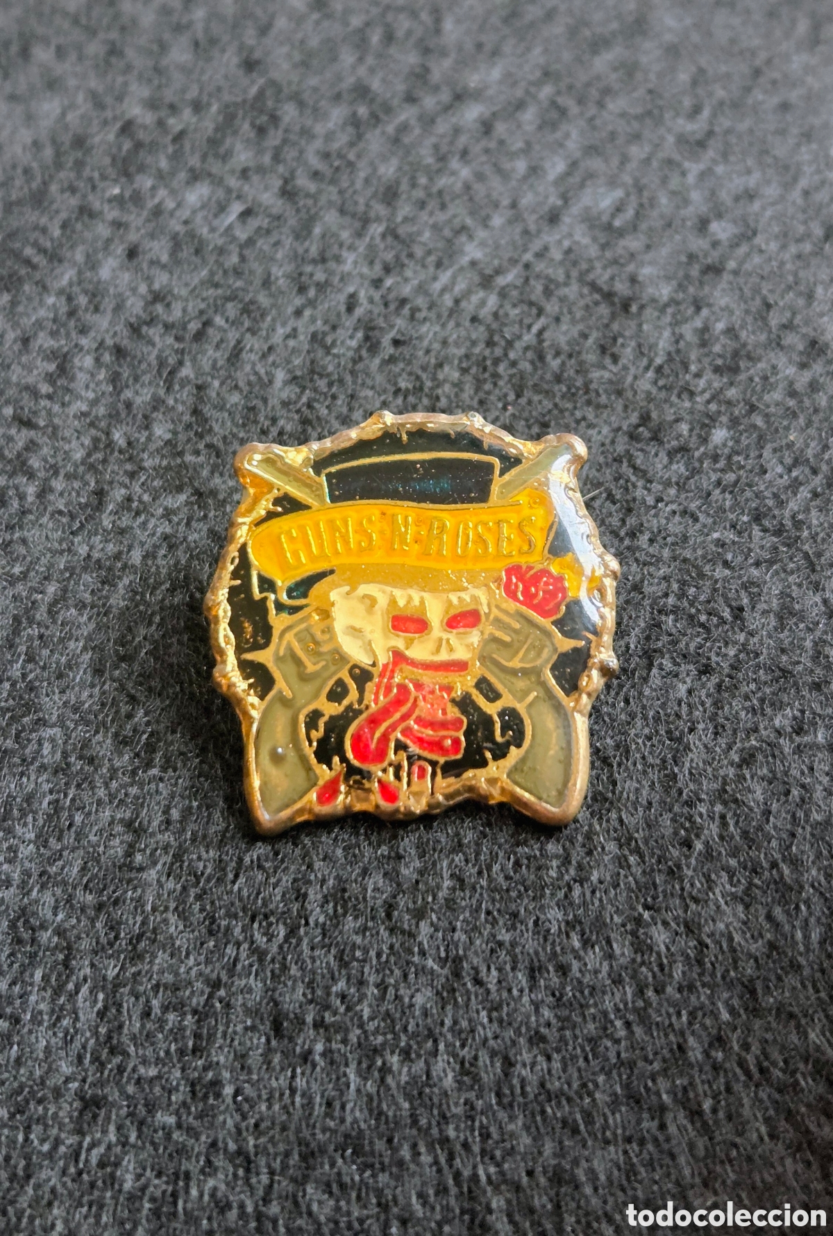 Joyeria: Pin Guns N' Roses. Exclusivo Vintage. A&ntilde;os 90.