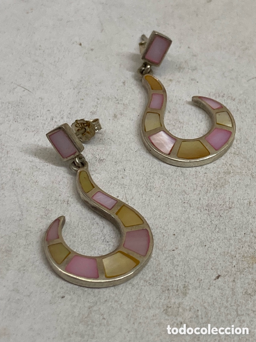 Joyeria: Pendientes de plata P541