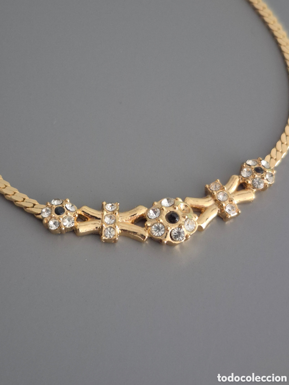 Joyeria: ESPECTACULAR COLLAR ORO CON CIRCONITAS. REF S2 C ORO 240826 - Foto 1