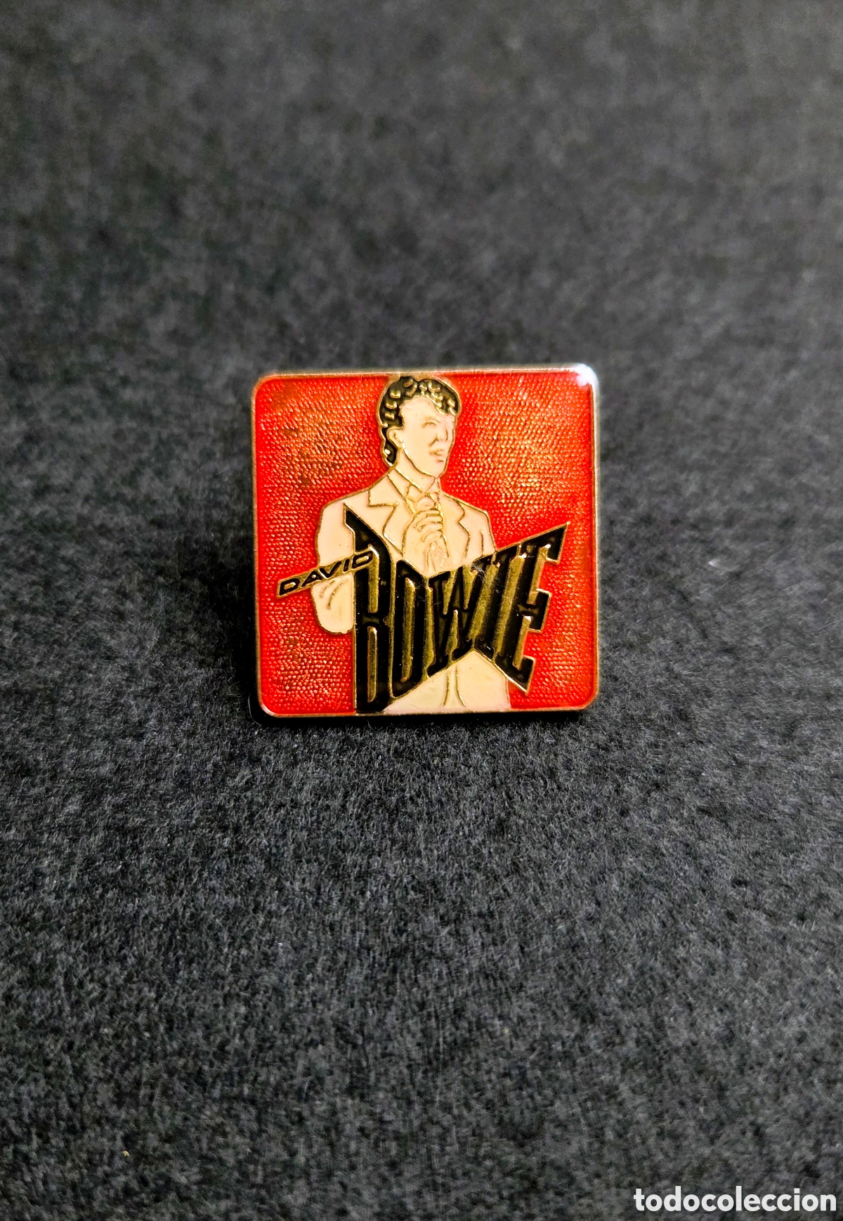 Joyeria: Pin de David Bowie (Vintage)