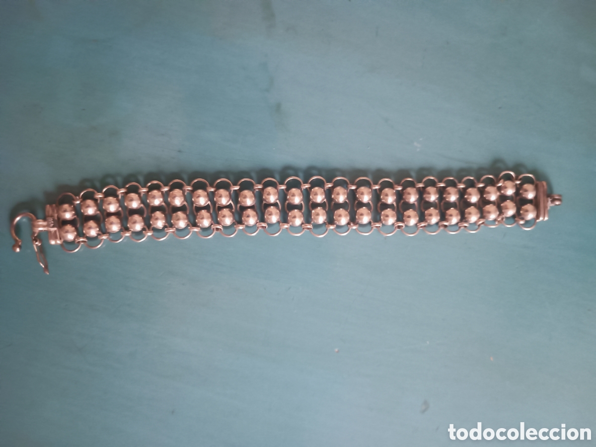 Joyeria: Pulsera de plata de ley. Articulada - Foto 2