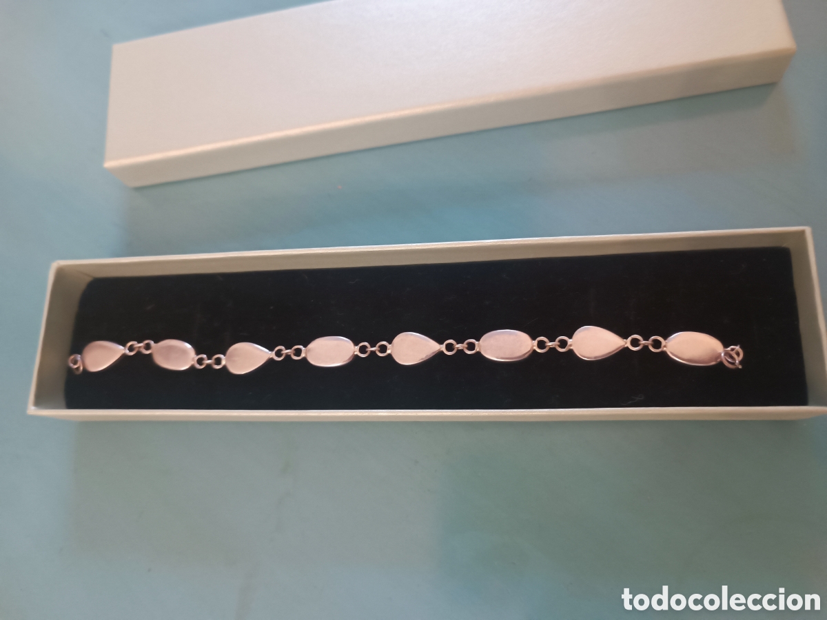 Joyeria: Pulsera plata de ley con onix y nacar - Foto 4
