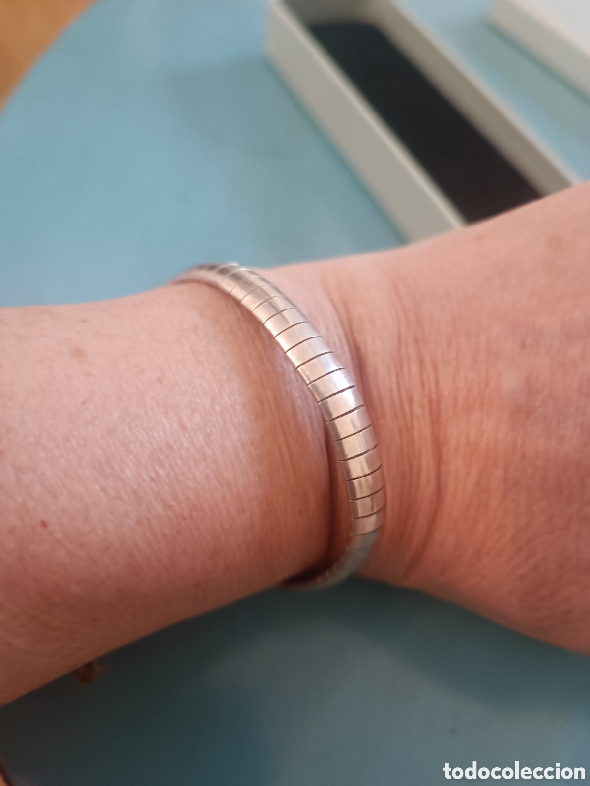 Joyeria: Pulsera plata de ley con contraste - Foto 4