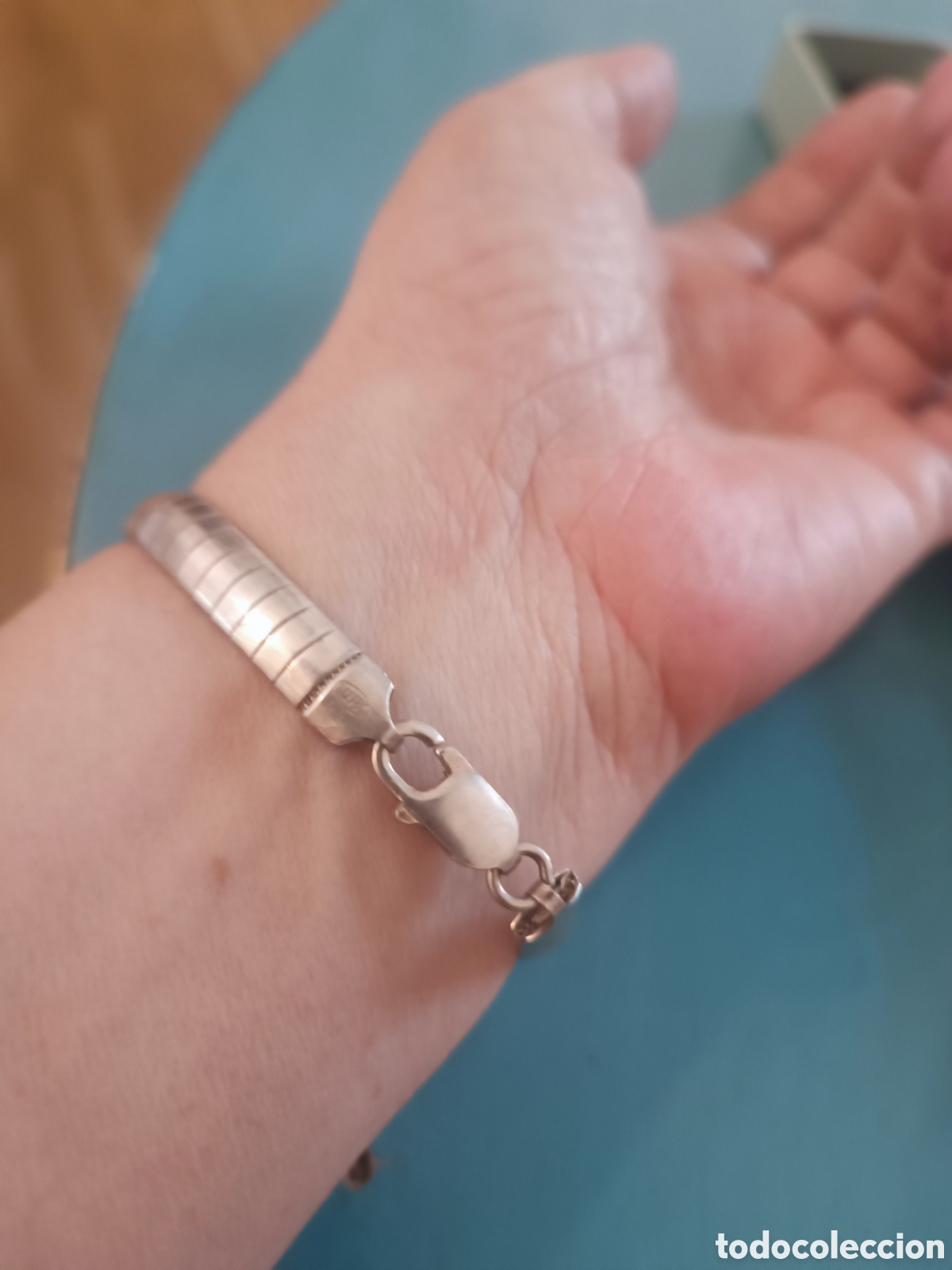 Joyeria: Pulsera plata de ley con contraste - Foto 5
