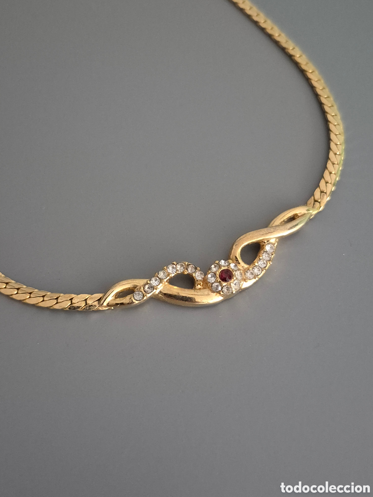 Joyeria: FANT&Aacute;STICO COLLAR ORO CON CIRCONITAS. REF S5 C ORO 240826 - Foto 4