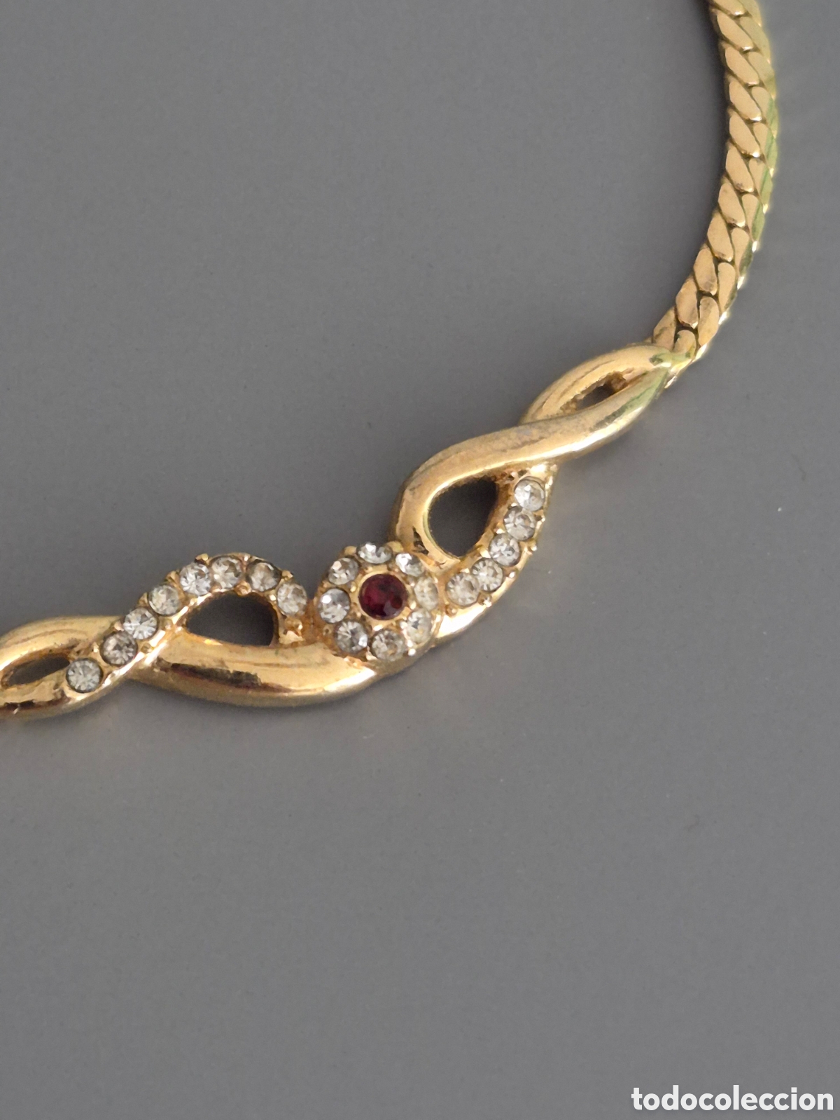 Joyeria: FANT&Aacute;STICO COLLAR ORO CON CIRCONITAS. REF S5 C ORO 240826 - Foto 5