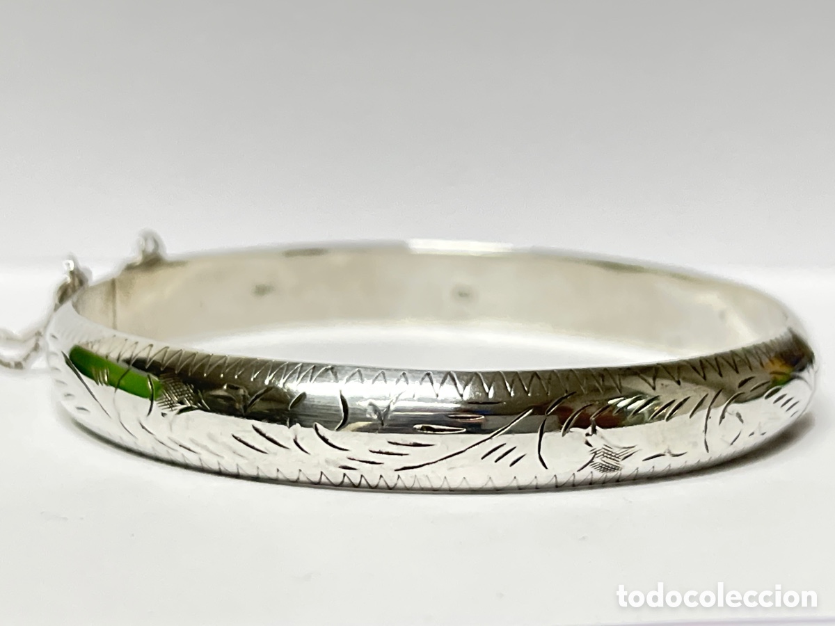 Schmuck: Pulsera media cal calada de plata /Pul222